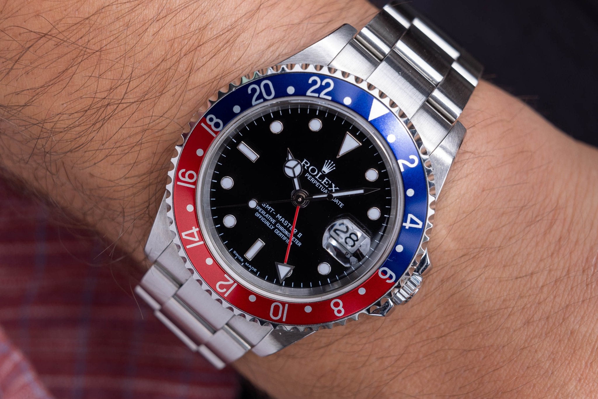 2006 Rolex GMT Master II Ref. 16710 Pepsi | Box and Papers - Sierra Time Co