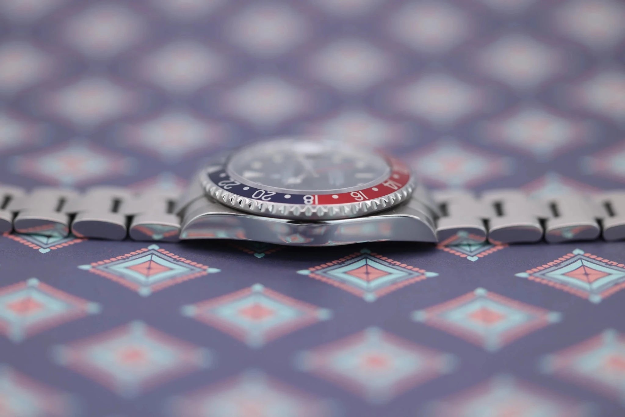 2006 Rolex GMT Master II Ref. 16710 Pepsi | No-Holes Case - Sierra Time Co