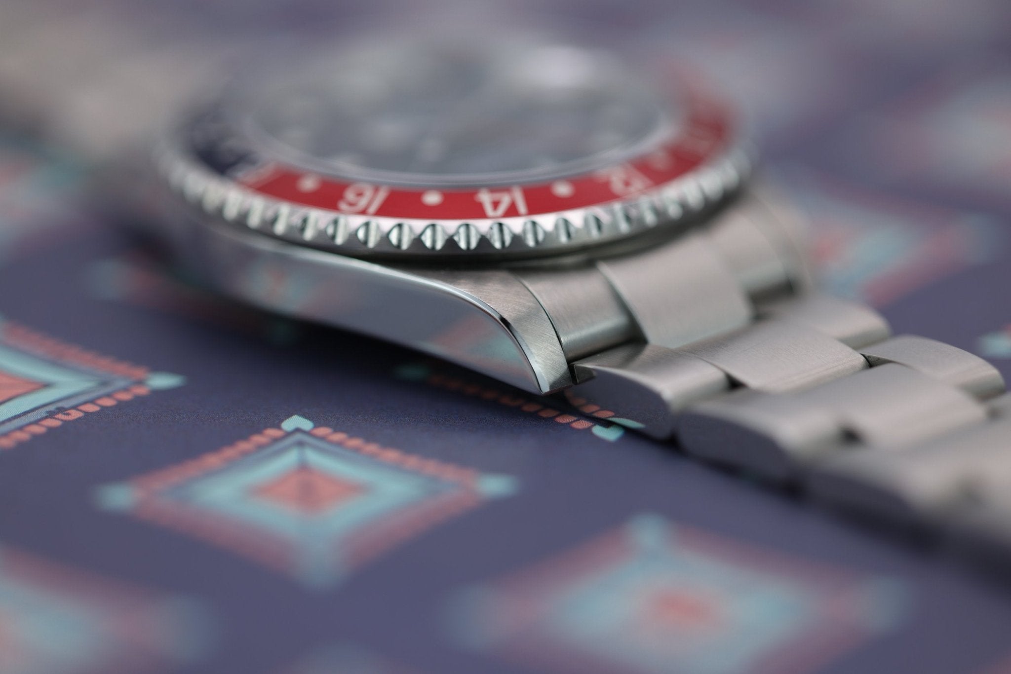 2006 Rolex GMT Master II Ref. 16710 Pepsi | No-Holes Case - Sierra Time Co