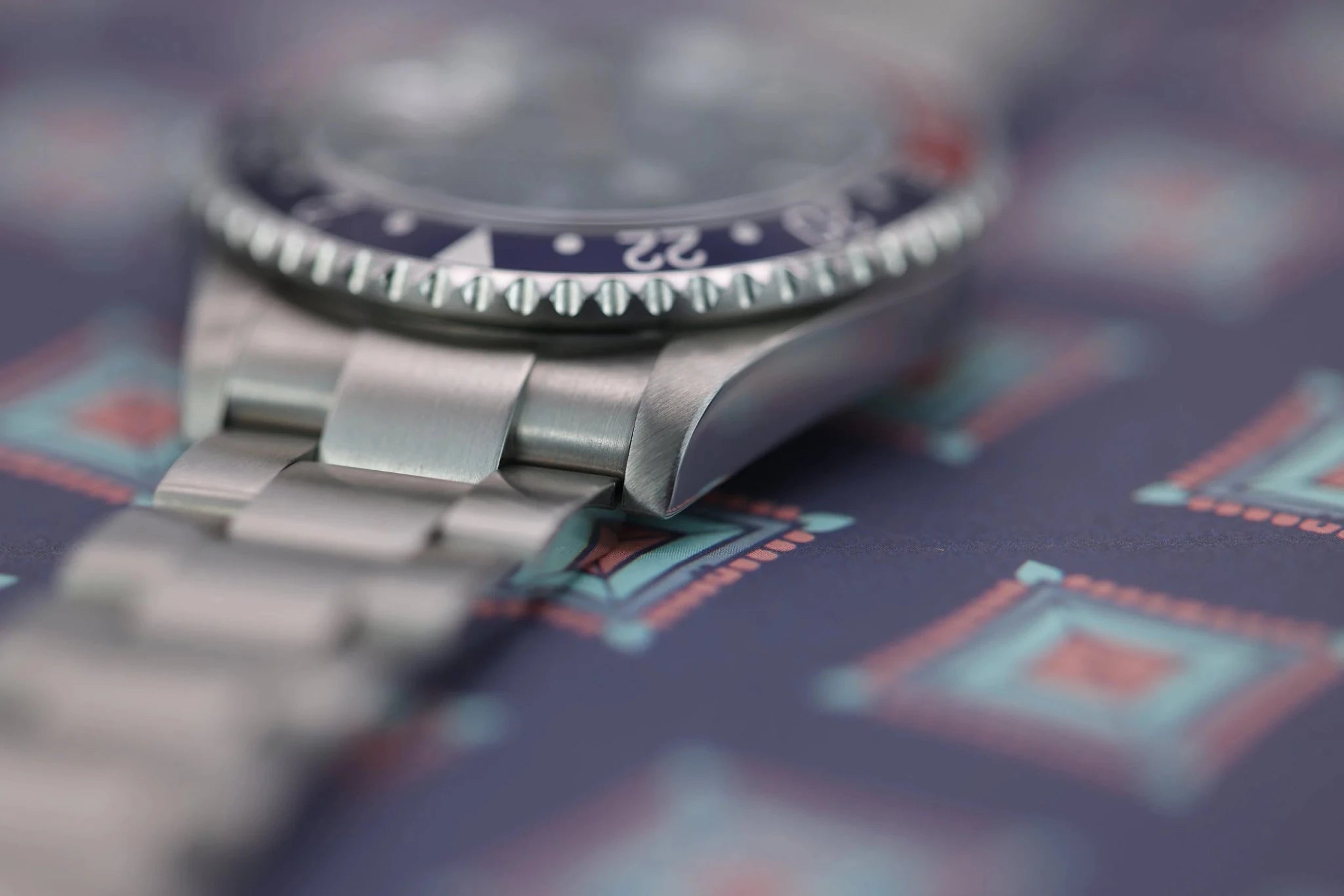 2006 Rolex GMT Master II Ref. 16710 Pepsi | No-Holes Case - Sierra Time Co
