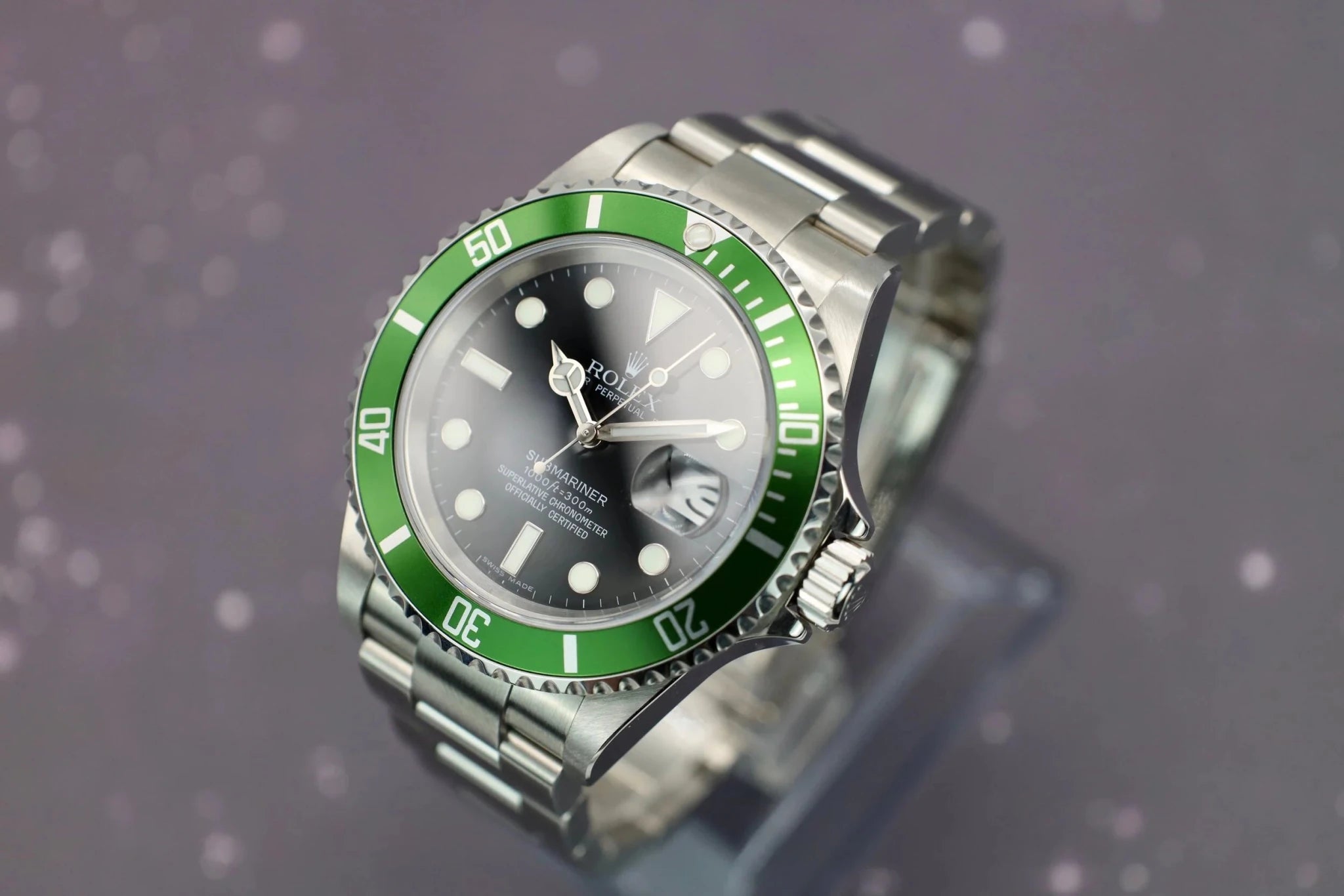 2006 Rolex Kermit Ref. 16610LV | Unpolished | Mint - Sierra Time Co