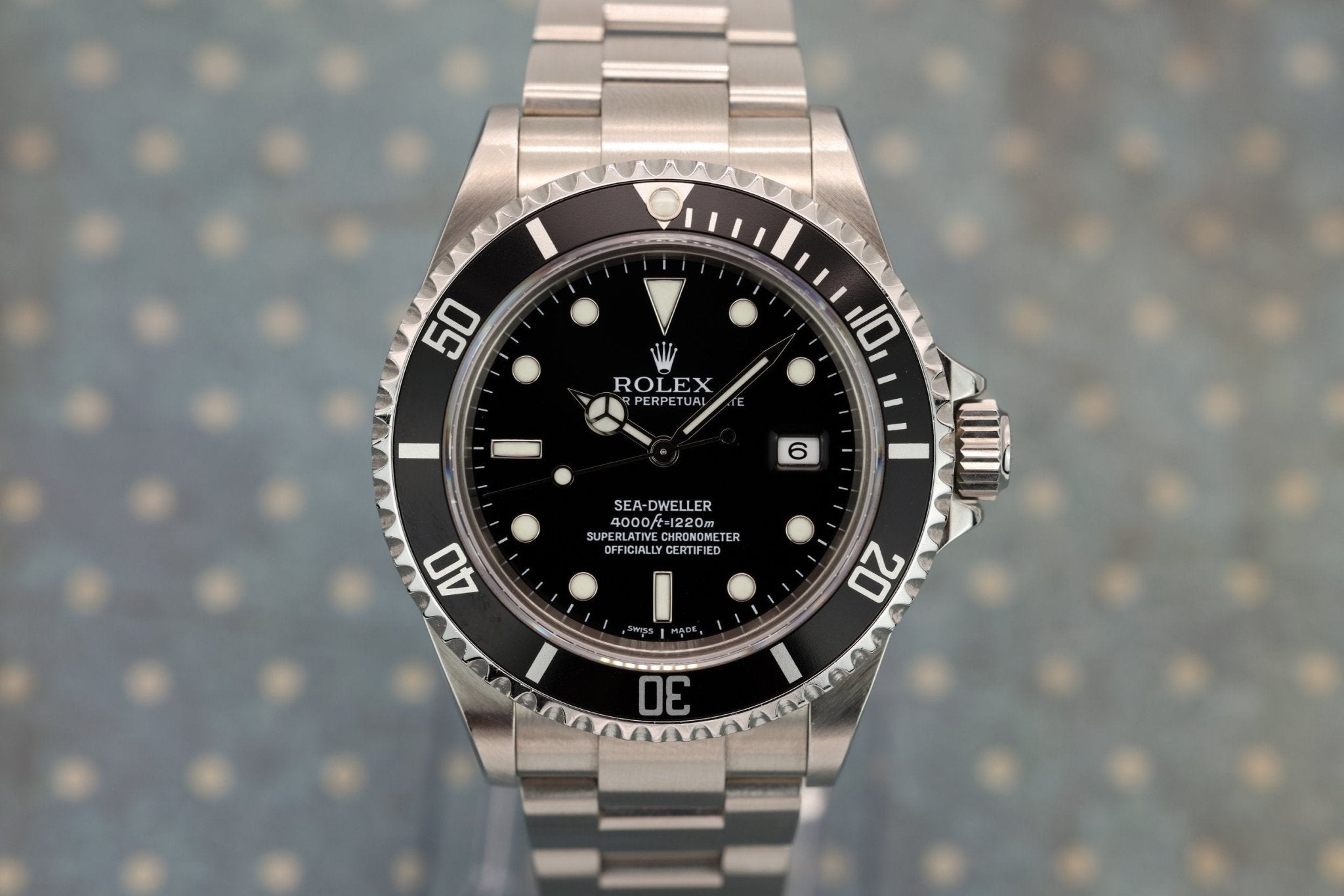 2006 Rolex Sea-Dweller Ref. 16600 | Box and Papers - Sierra Time Co