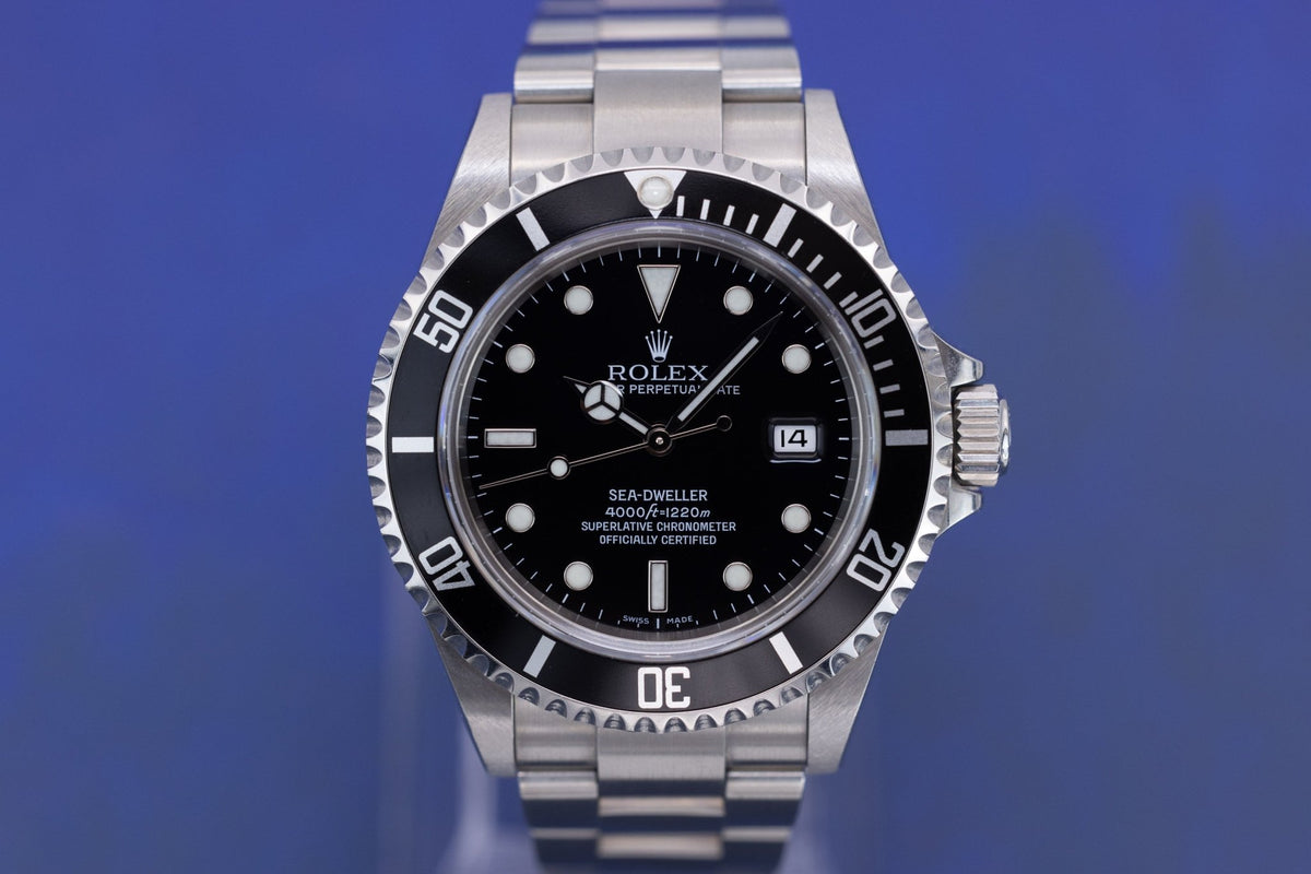 2006 Rolex Sea-Dweller Ref. 16600 | Box and Papers - Sierra Time Co