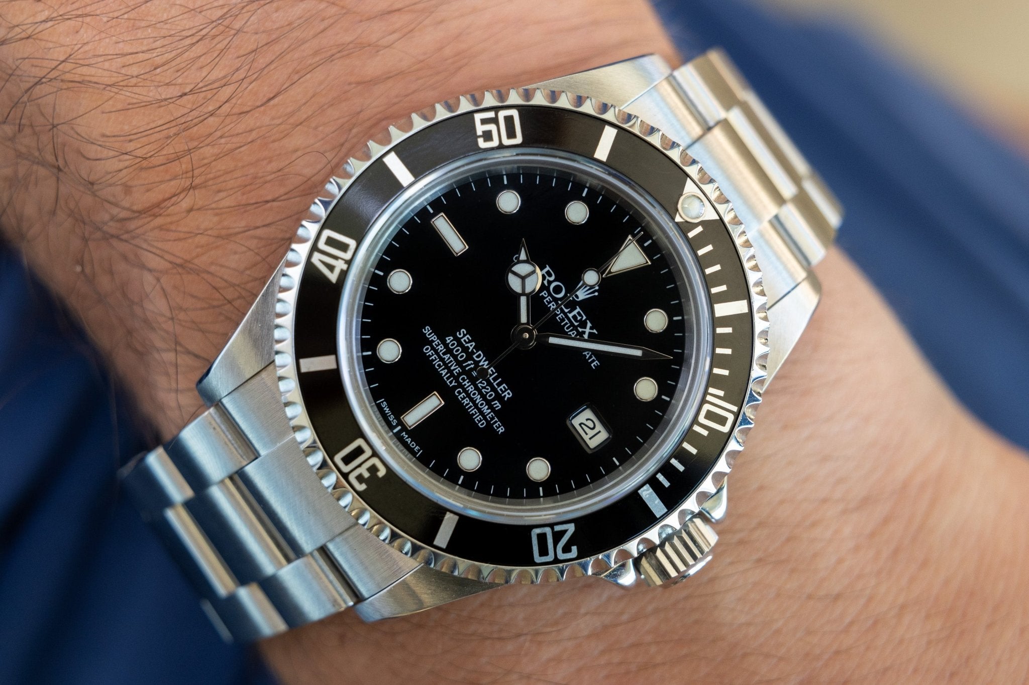 2006 Rolex Sea-Dweller Ref. 16600 | Box and Papers | RSC Card - Sierra Time Co