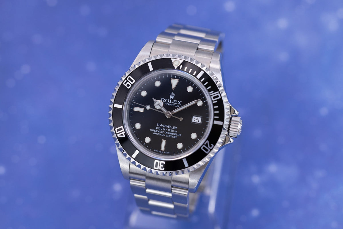 2006 Rolex Sea-Dweller Ref. 16600 | Box and Papers | RSC Card - Sierra Time Co