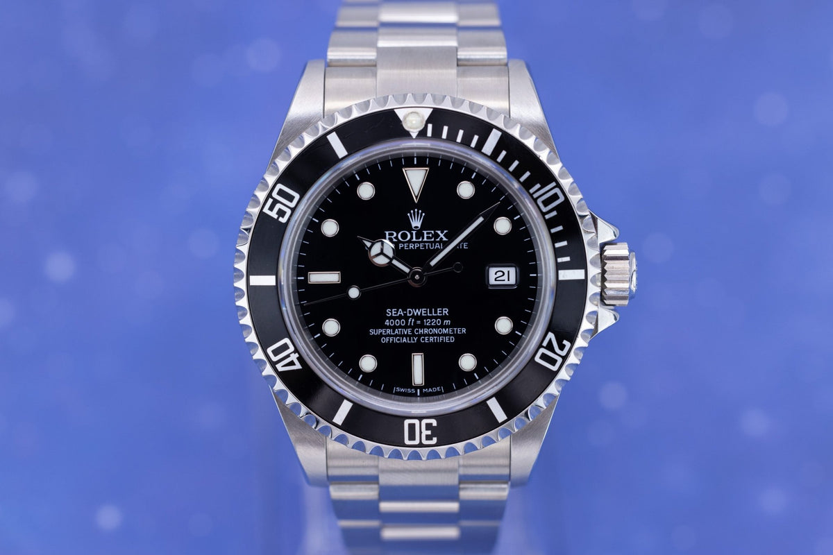 2006 Rolex Sea-Dweller Ref. 16600 | Box and Papers | RSC Card - Sierra Time Co