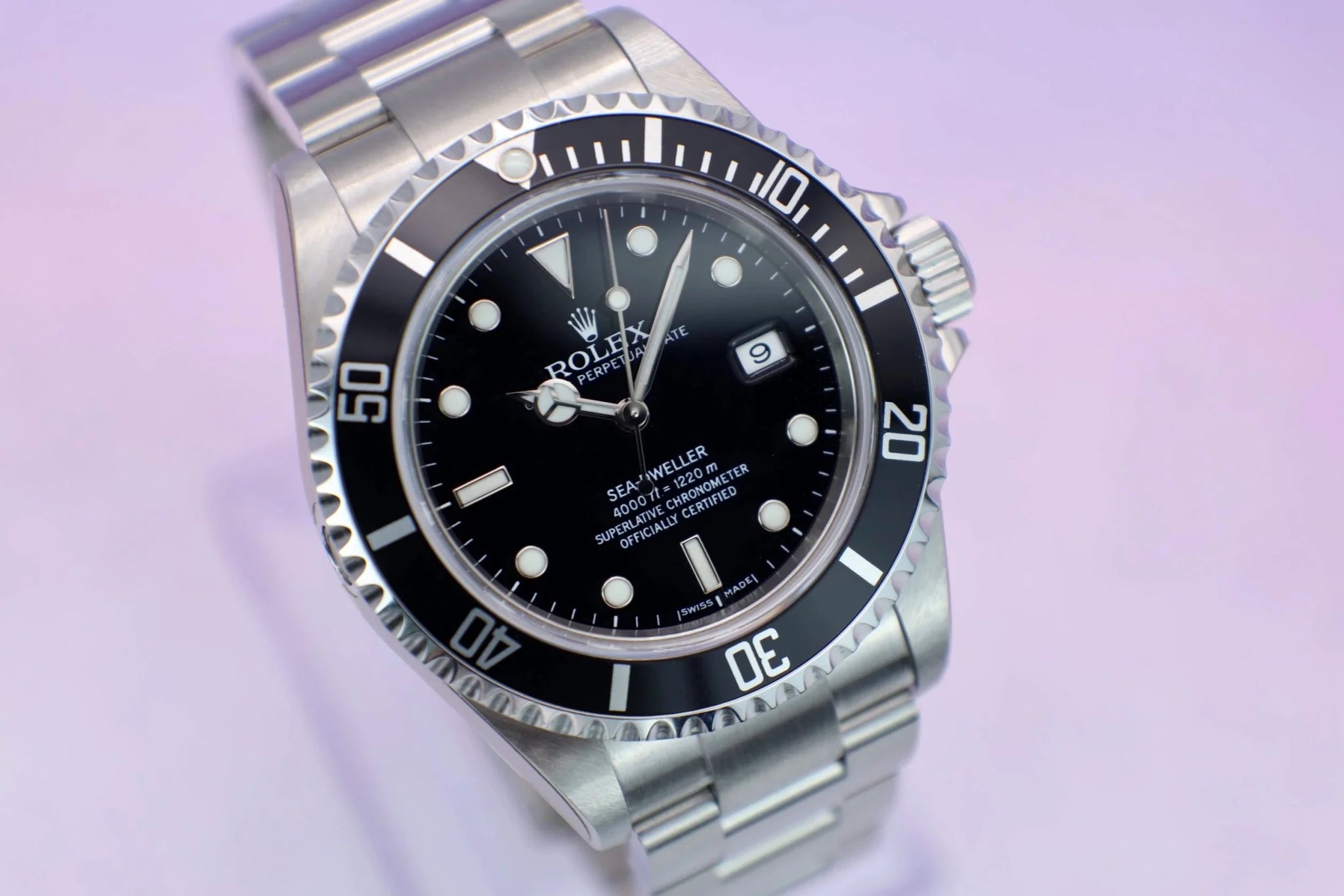 2006 Rolex Sea Dweller Ref. 16600 | NOS | Full Set - Sierra Time Co