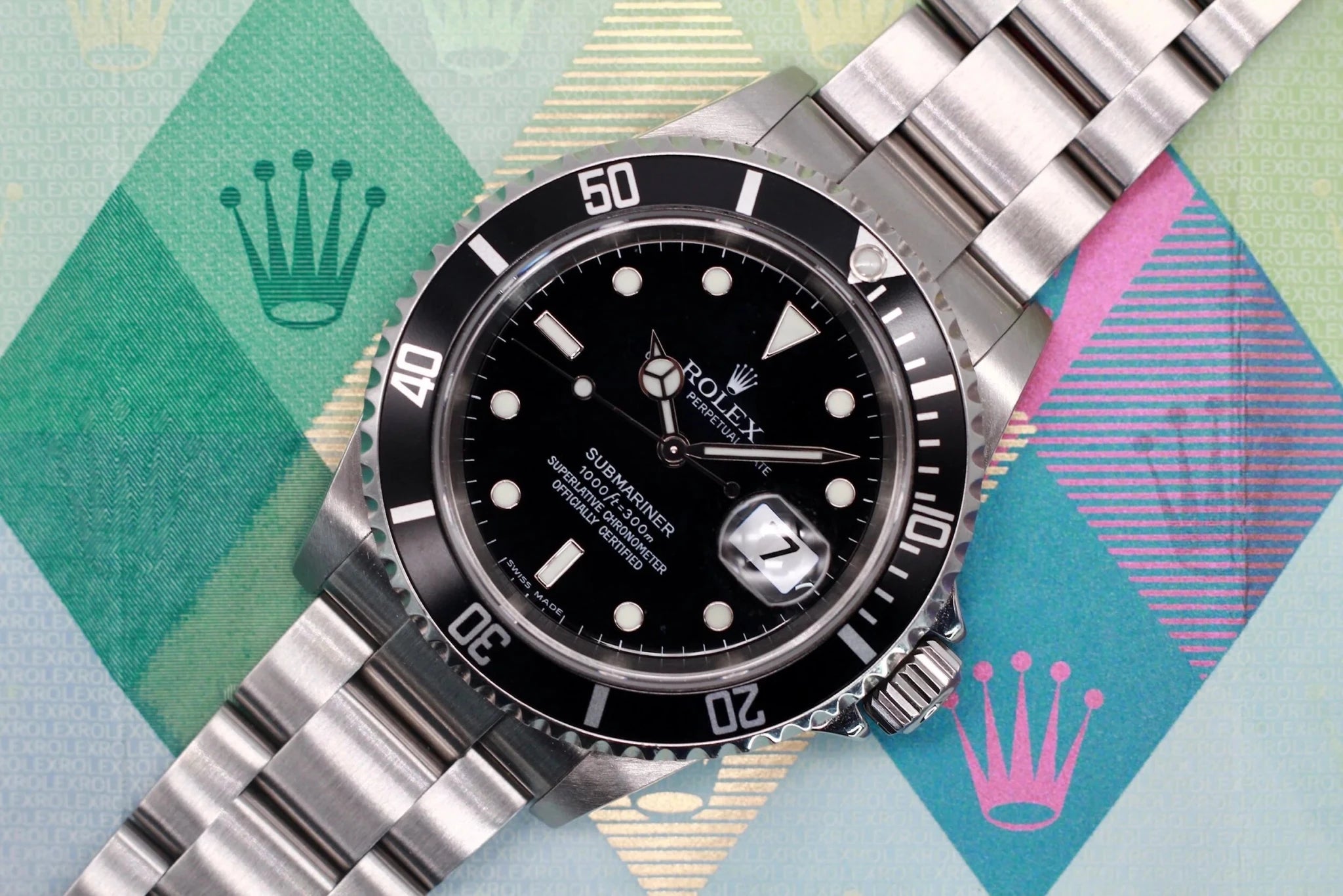 2006 Rolex Submariner Date Ref. 16610 | Full Set - Sierra Time Co
