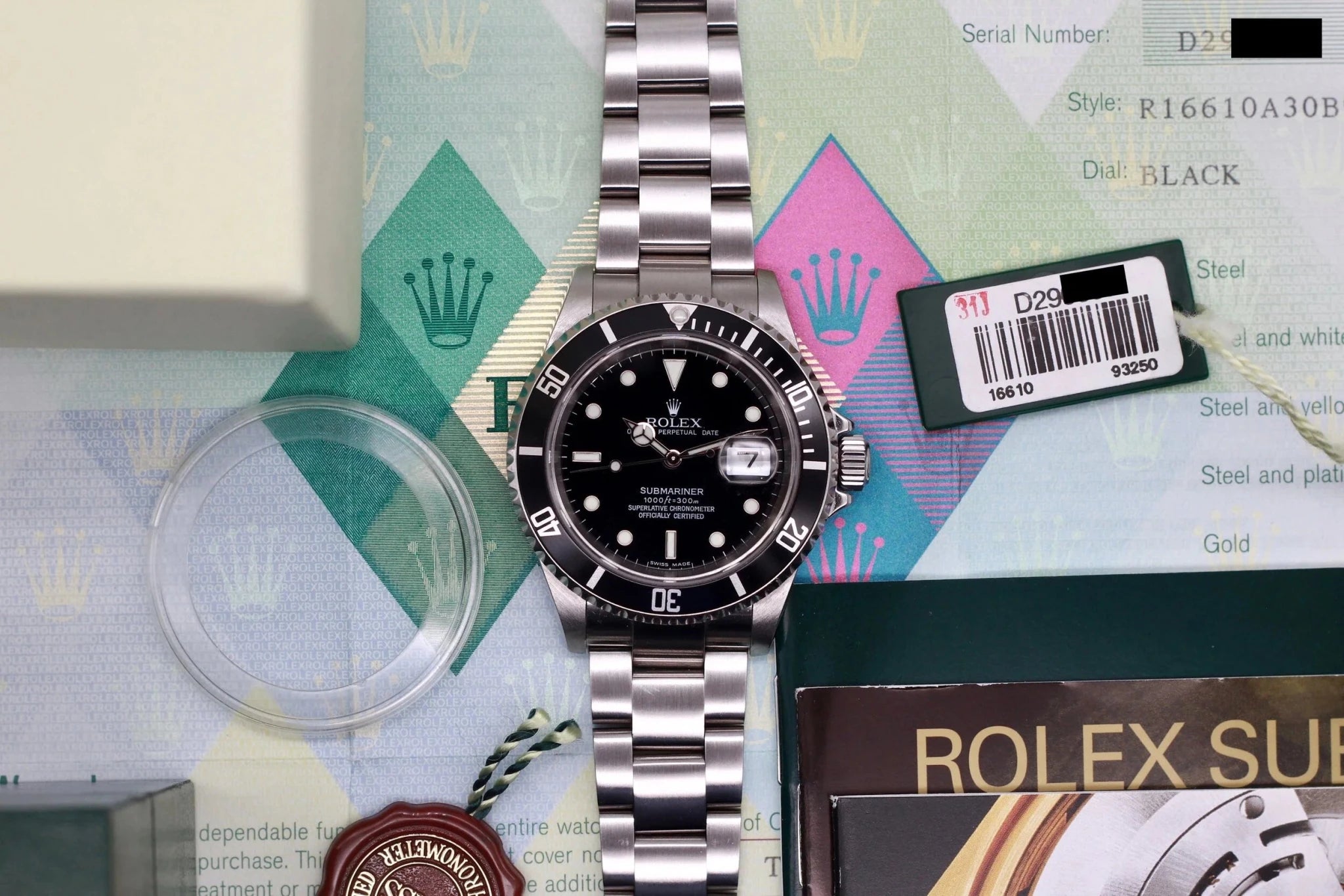 2006 Rolex Submariner Date Ref. 16610 | Full Set - Sierra Time Co
