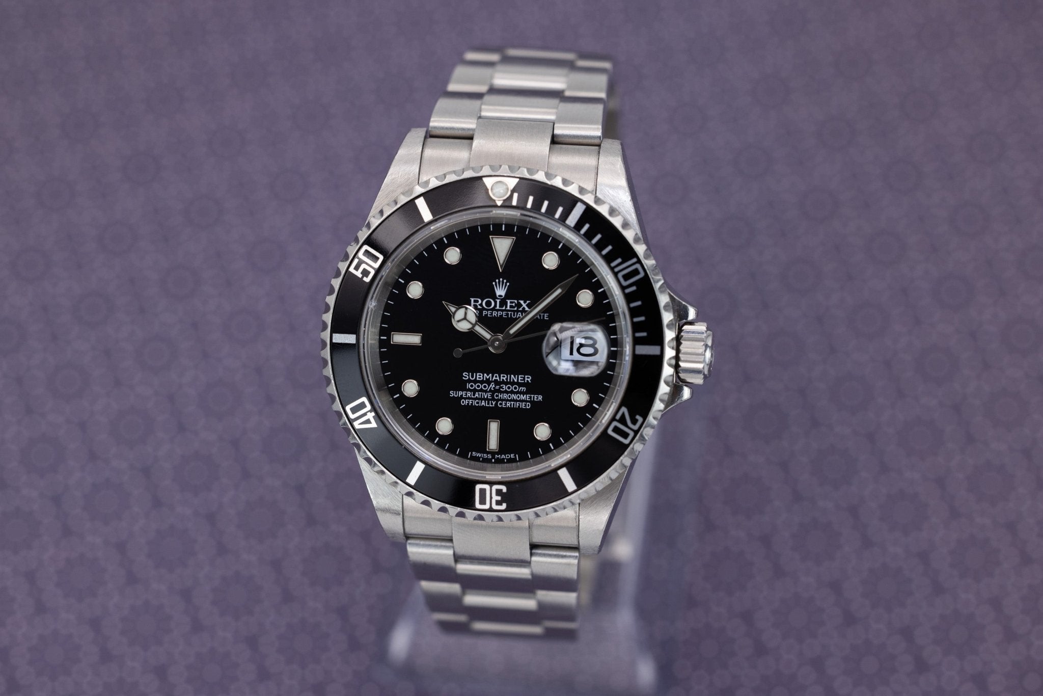 2006 Rolex Submariner Date Ref. 16610 | No-Holes Case - Sierra Time Co