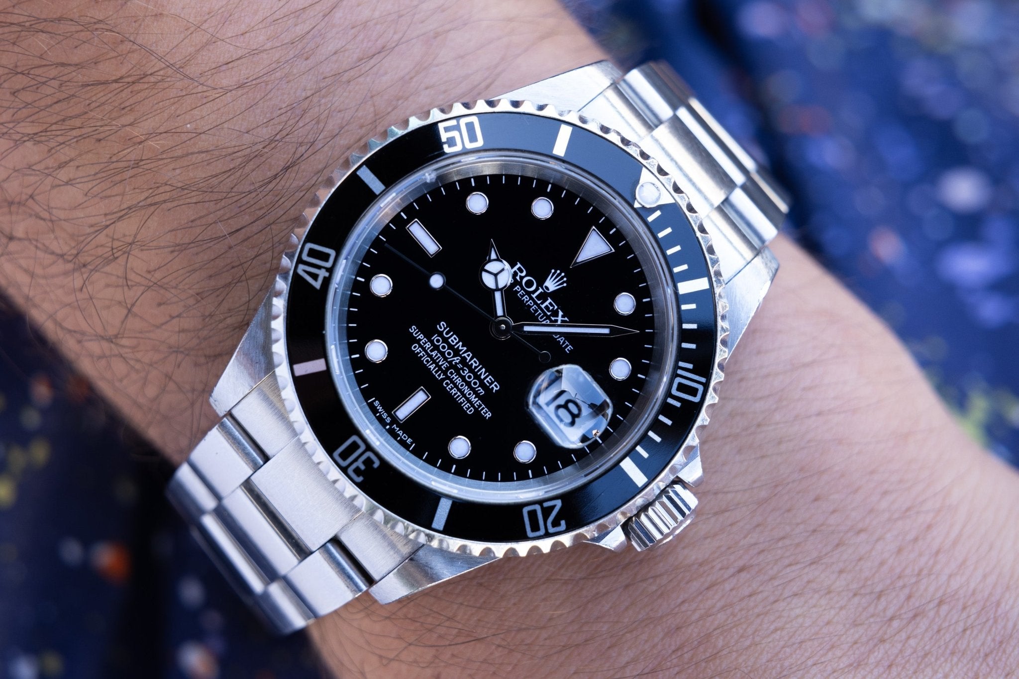 2006 Rolex Submariner Date Ref. 16610 | No-Holes Case - Sierra Time Co