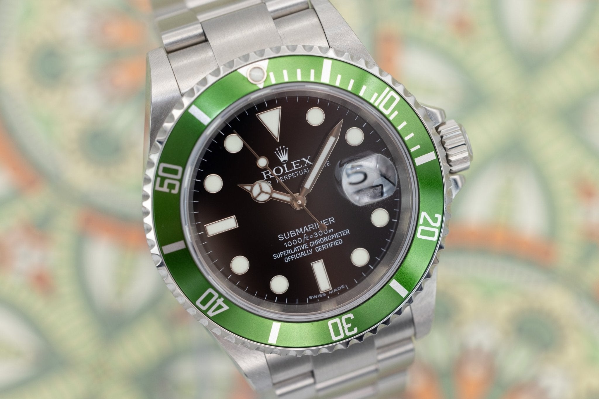 2006 Rolex Submariner Date Ref. 16610LV Kermit | Like New Condition - Sierra Time Co