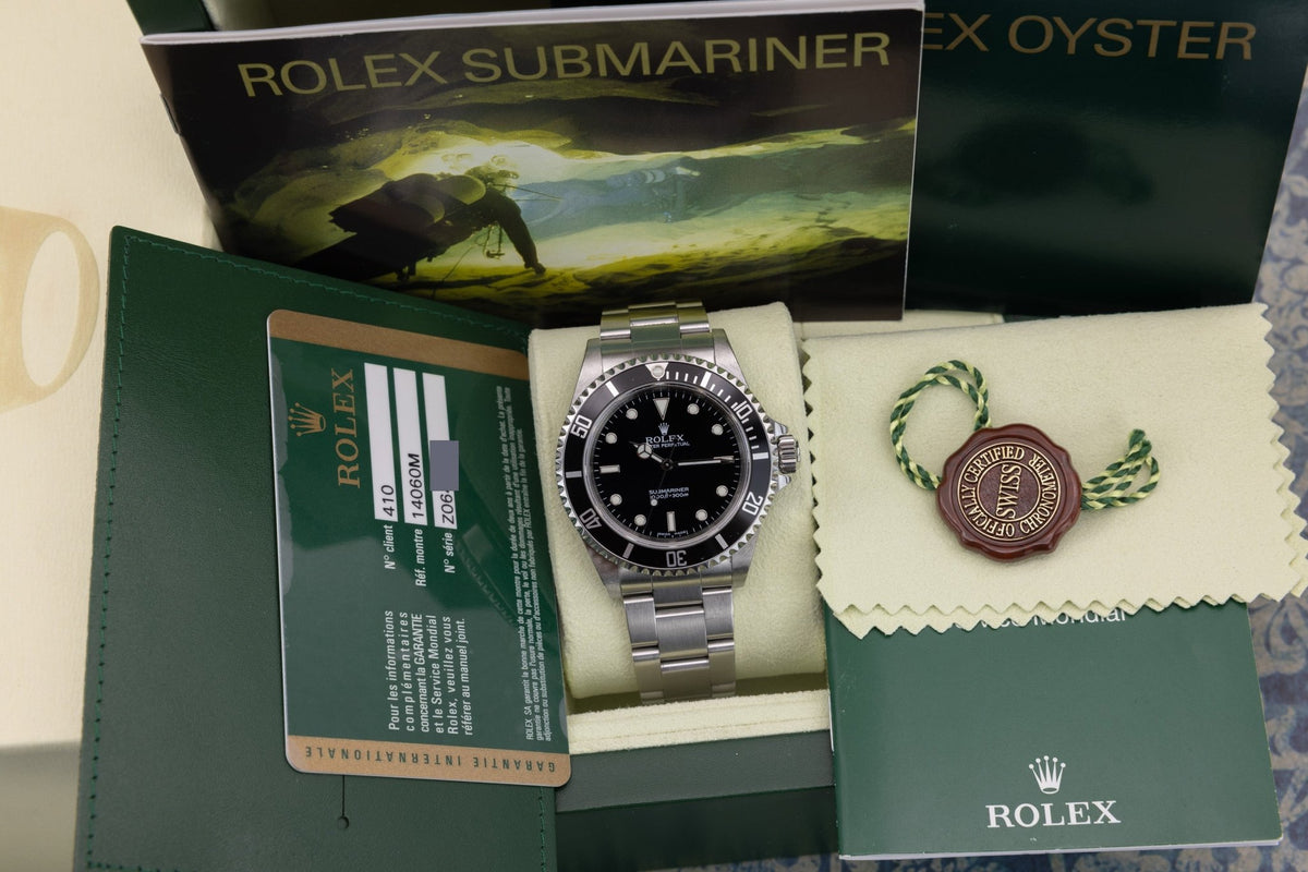 2006 Rolex Submariner Ref. 14060m | 2-Liner | Box and Papers - Sierra Time Co