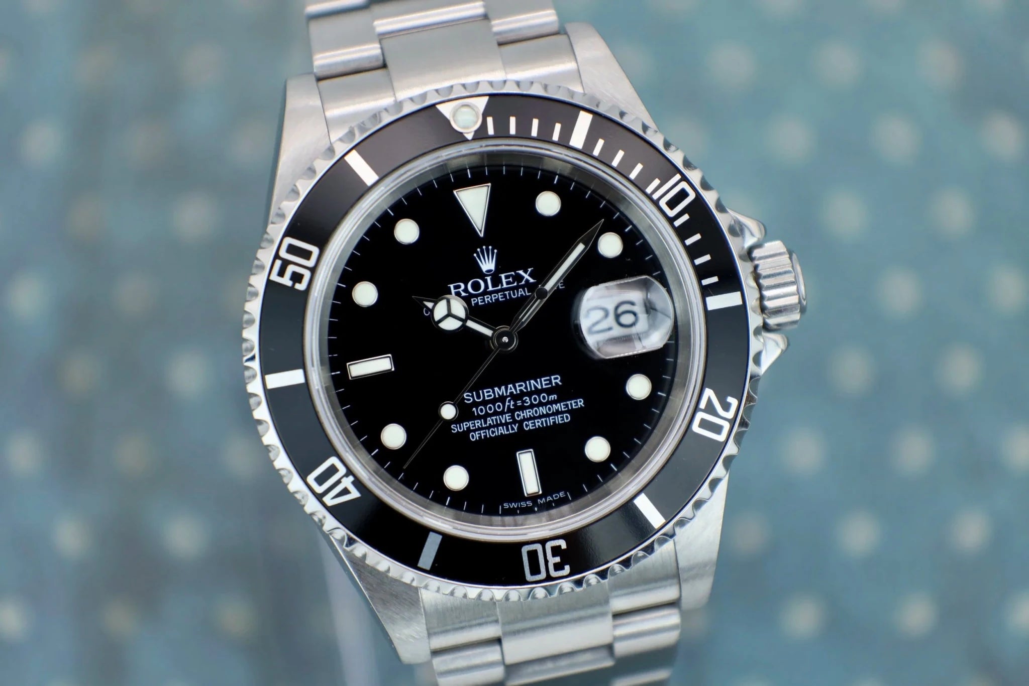 2006 Rolex Submariner Ref. 16610 | 2020 RSC Card | Full Set - Sierra Time Co