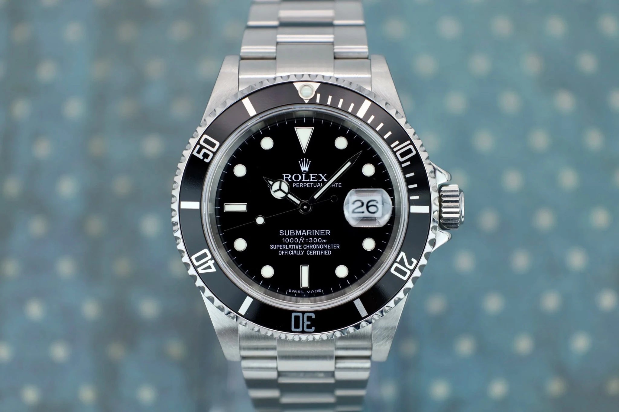 2006 Rolex Submariner Ref. 16610 | 2020 RSC Card | Full Set - Sierra Time Co