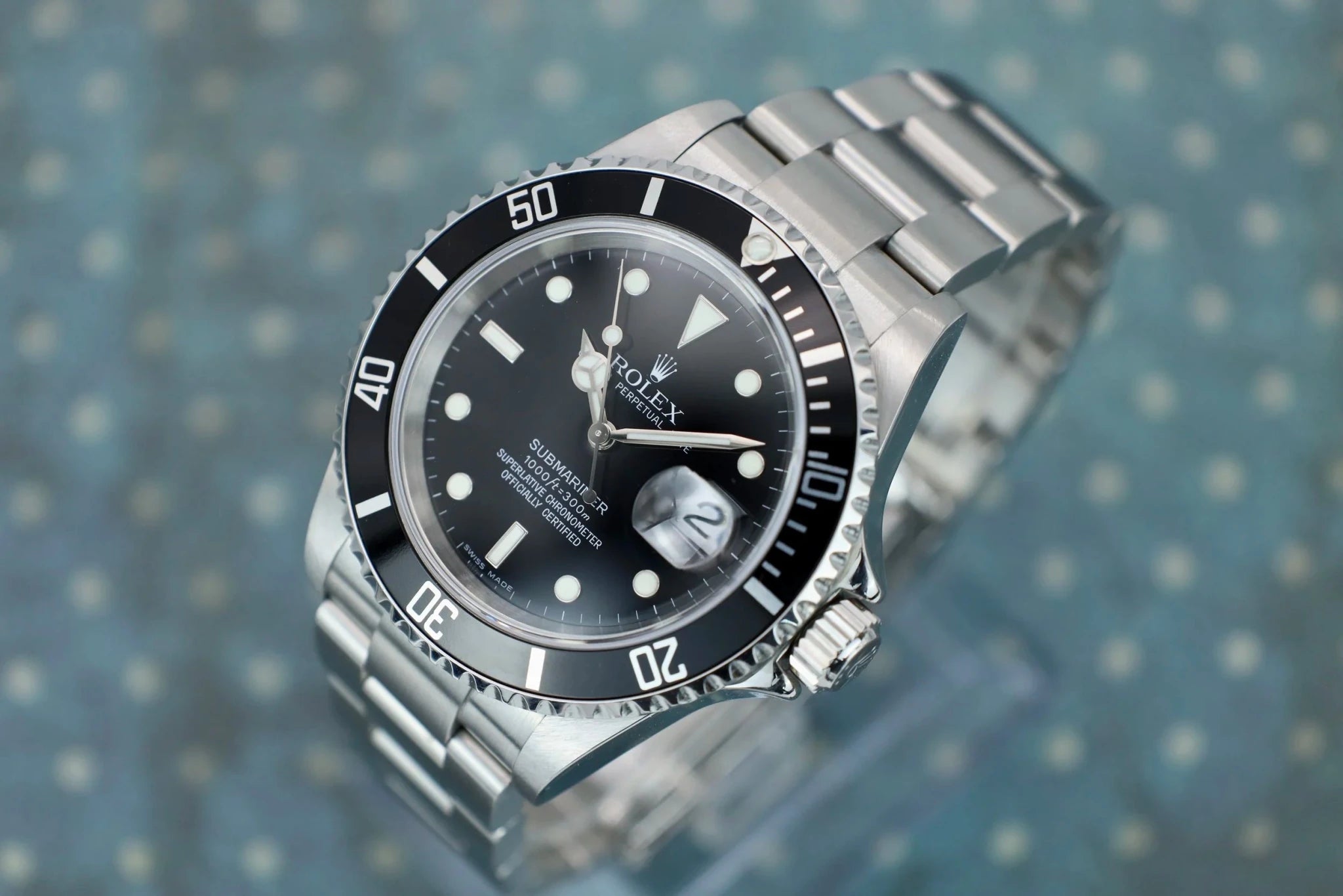 2006 Rolex Submariner Ref. 16610 | 2020 RSC Card | Full Set - Sierra Time Co