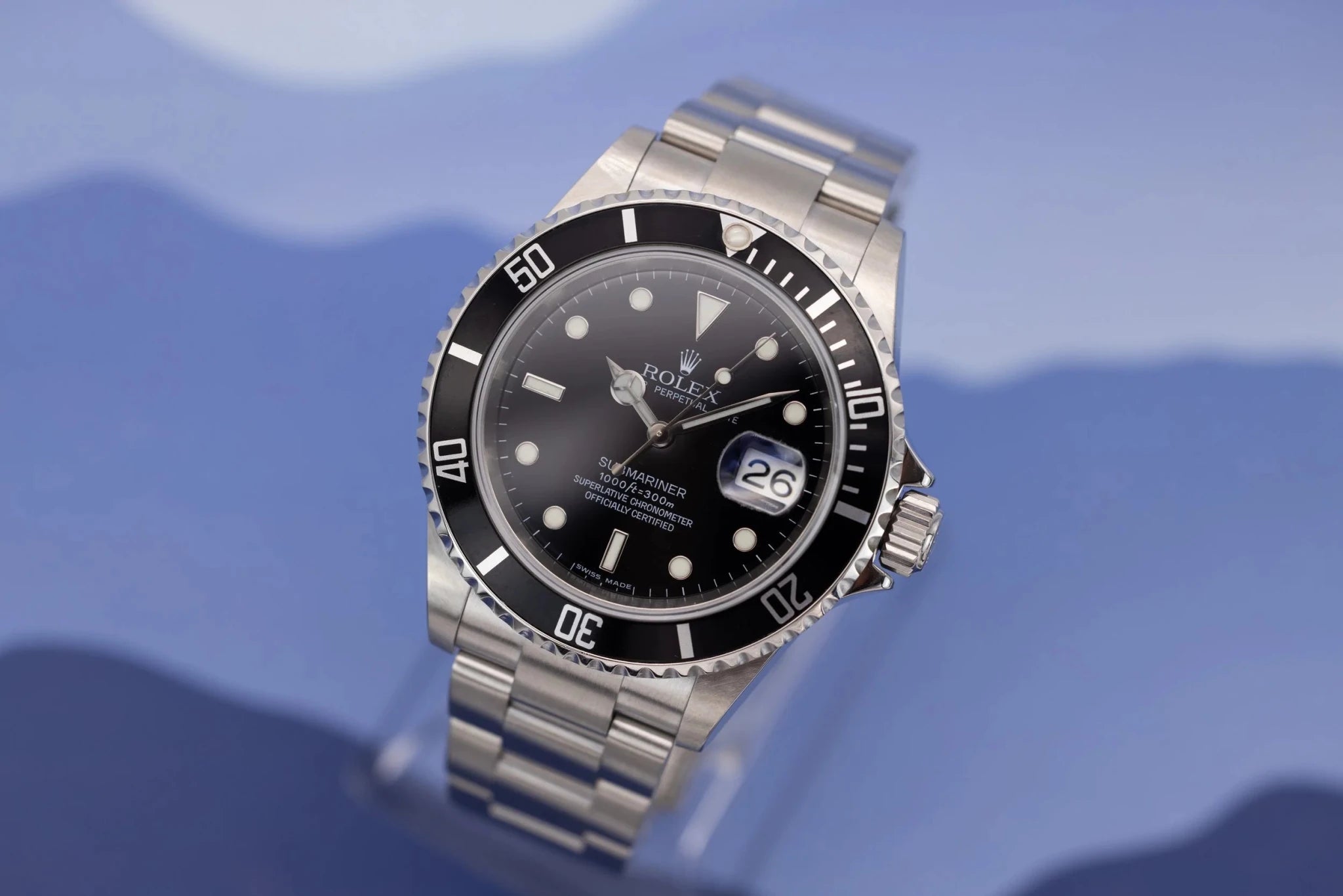 2006 Rolex Submariner Ref. 16610 | No-Holes Case | Full Set - Sierra Time Co