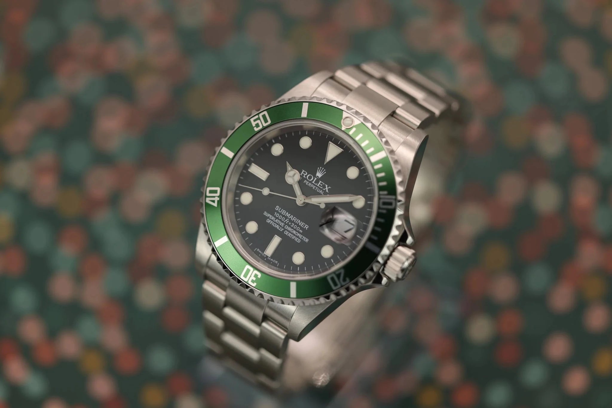 2006 Rolex Submariner Ref. 16610LV Kermit | Papers - Sierra Time Co