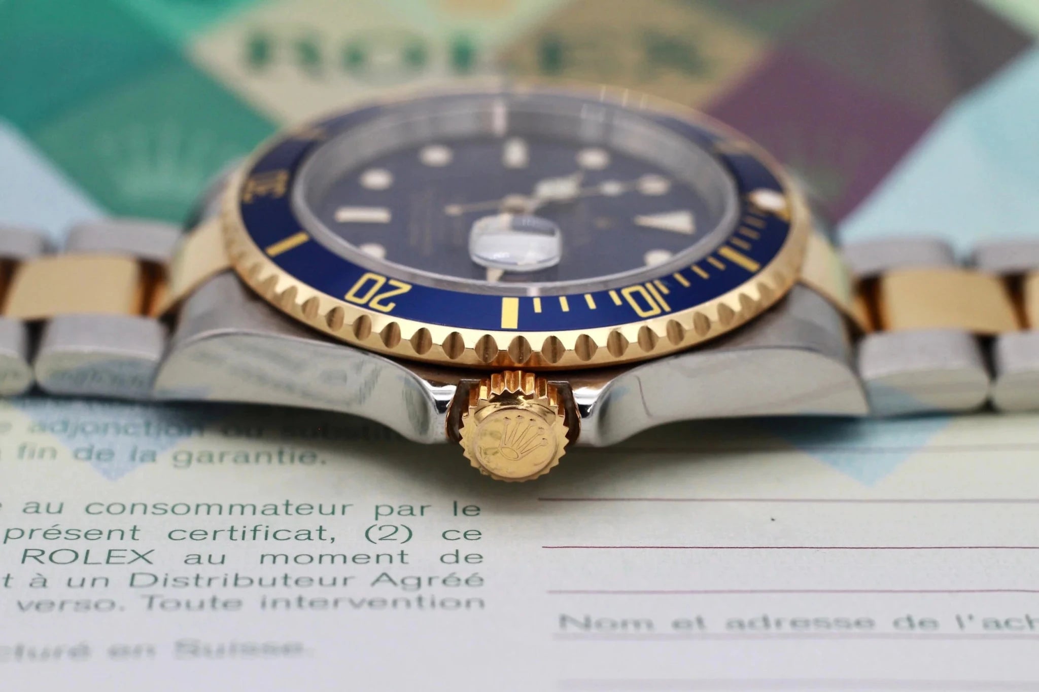 2006 Rolex Submariner Ref. 16613 Bluesy | Full Set - Sierra Time Co