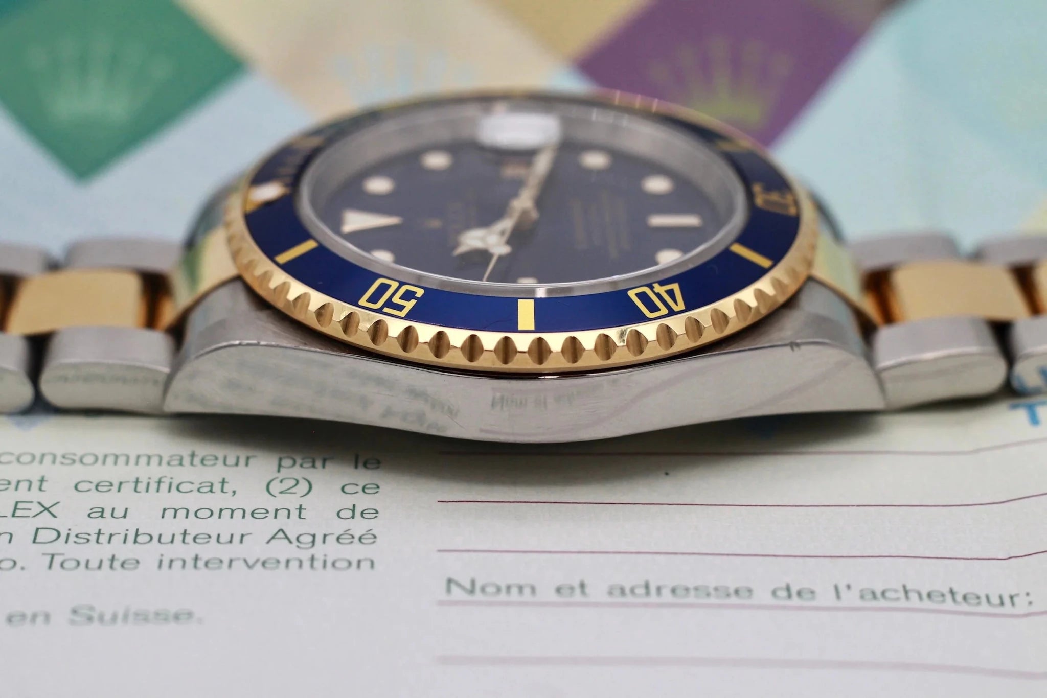 2006 Rolex Submariner Ref. 16613 Bluesy | Full Set - Sierra Time Co