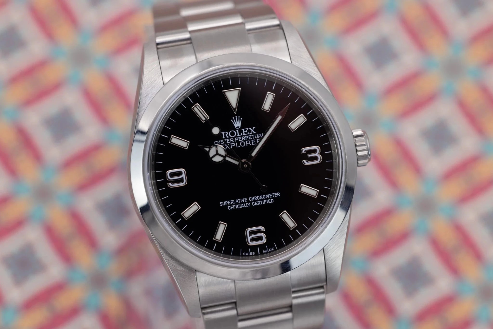 2007 Rolex Explorer I Ref. 114270 | Engraved Rehaut - Sierra Time Co
