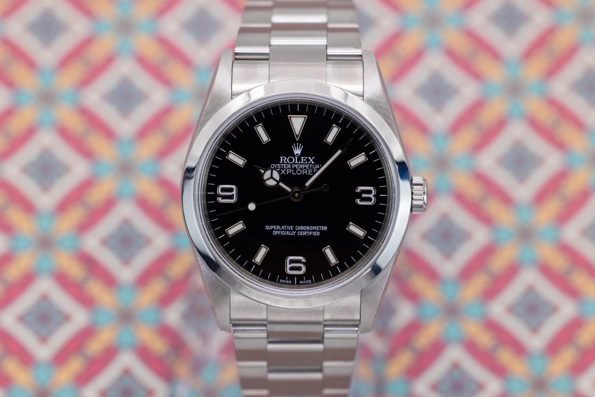 2007 Rolex Explorer I Ref. 114270 | Engraved Rehaut - Sierra Time Co
