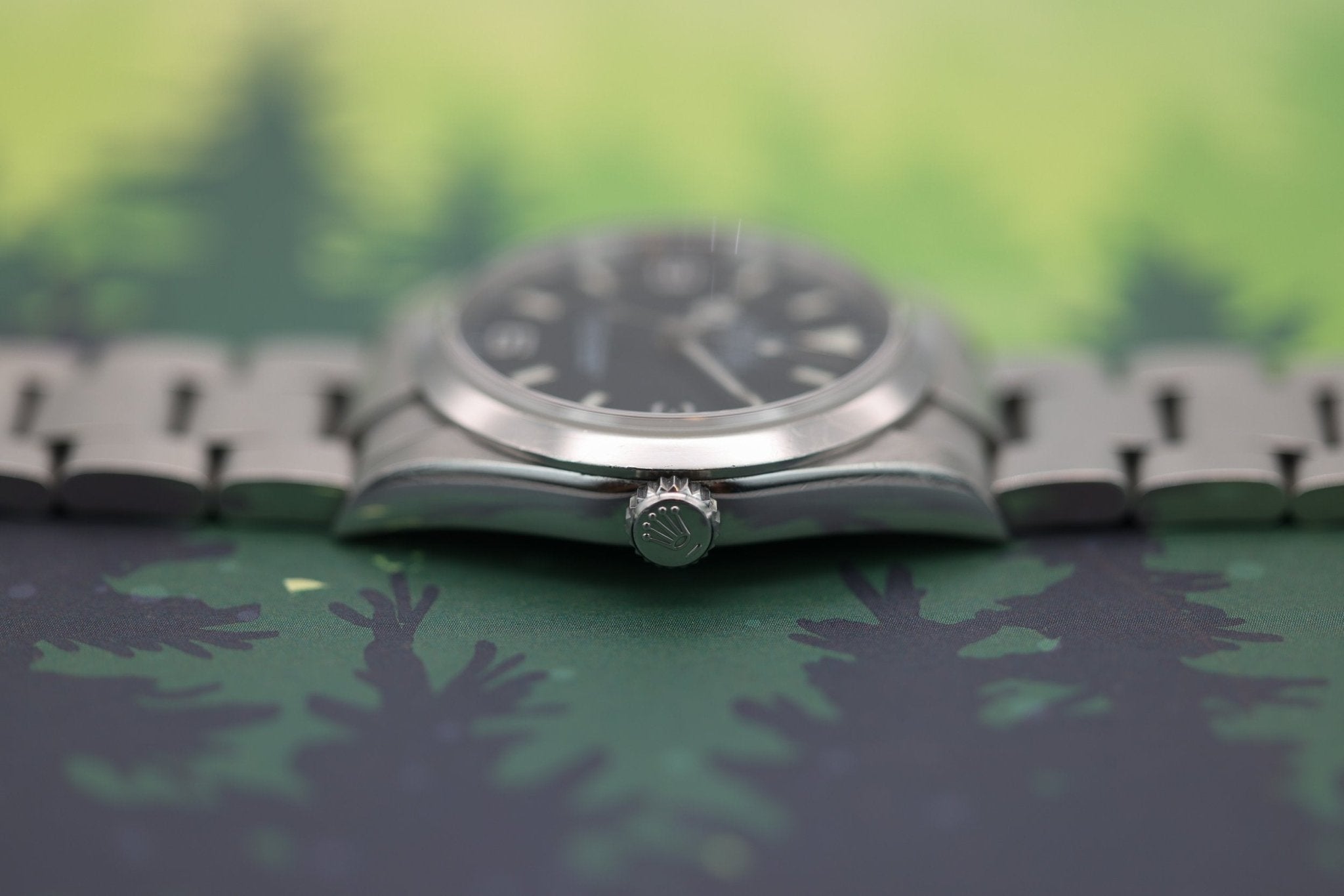 2007 Rolex Explorer I Ref. 114270 | Engraved Rehaut | Box and Papers - Sierra Time Co