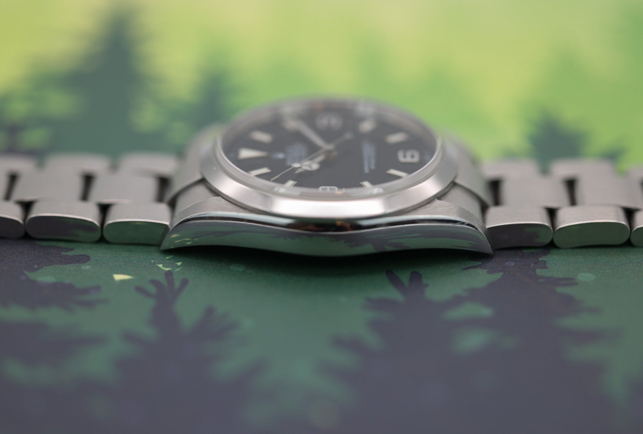 2007 Rolex Explorer I Ref. 114270 | Engraved Rehaut | Box and Papers - Sierra Time Co