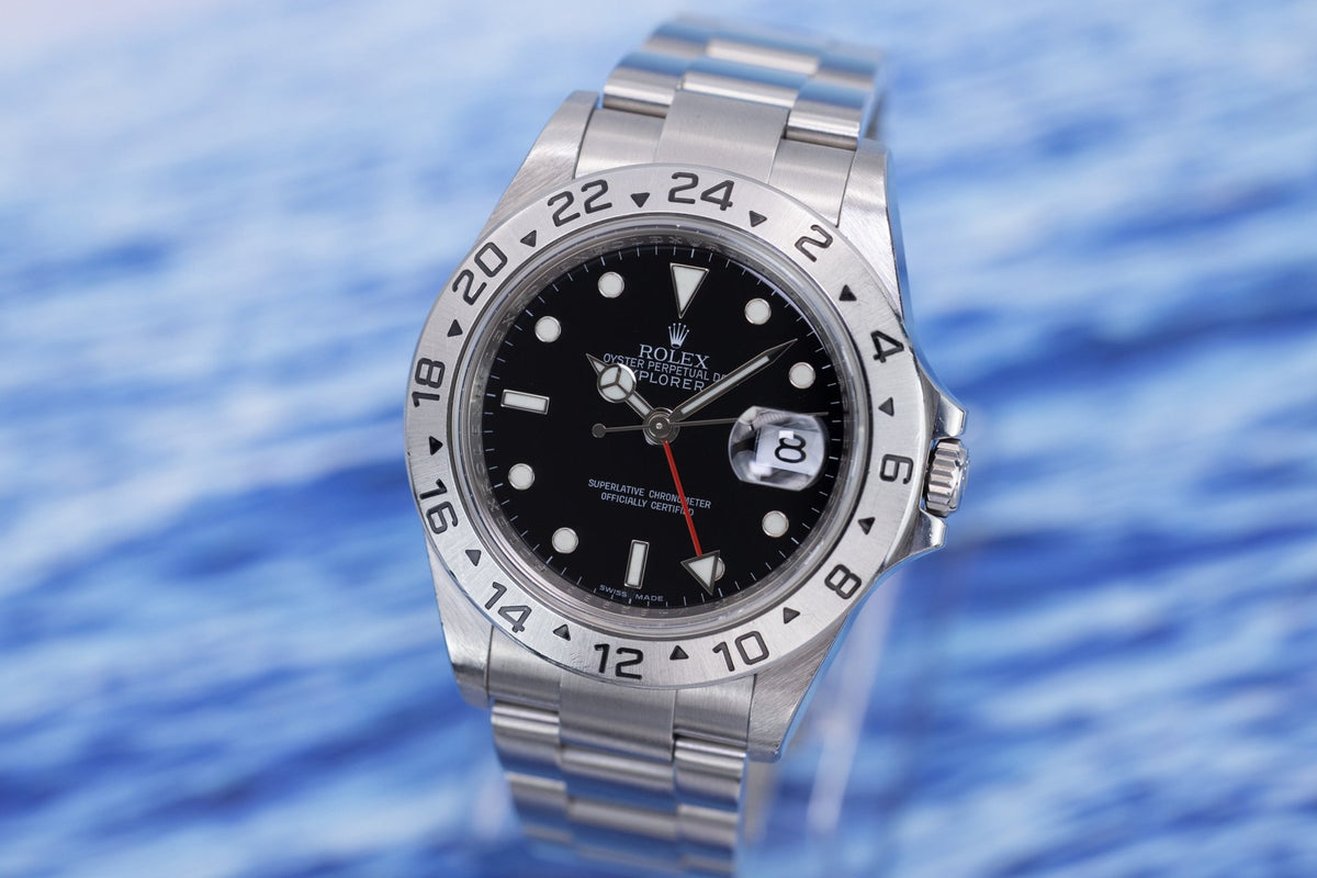 2007 Rolex Explorer II Ref. 16570 | Black Dial | 3186 Movement | Box and Papers - Sierra Time Co