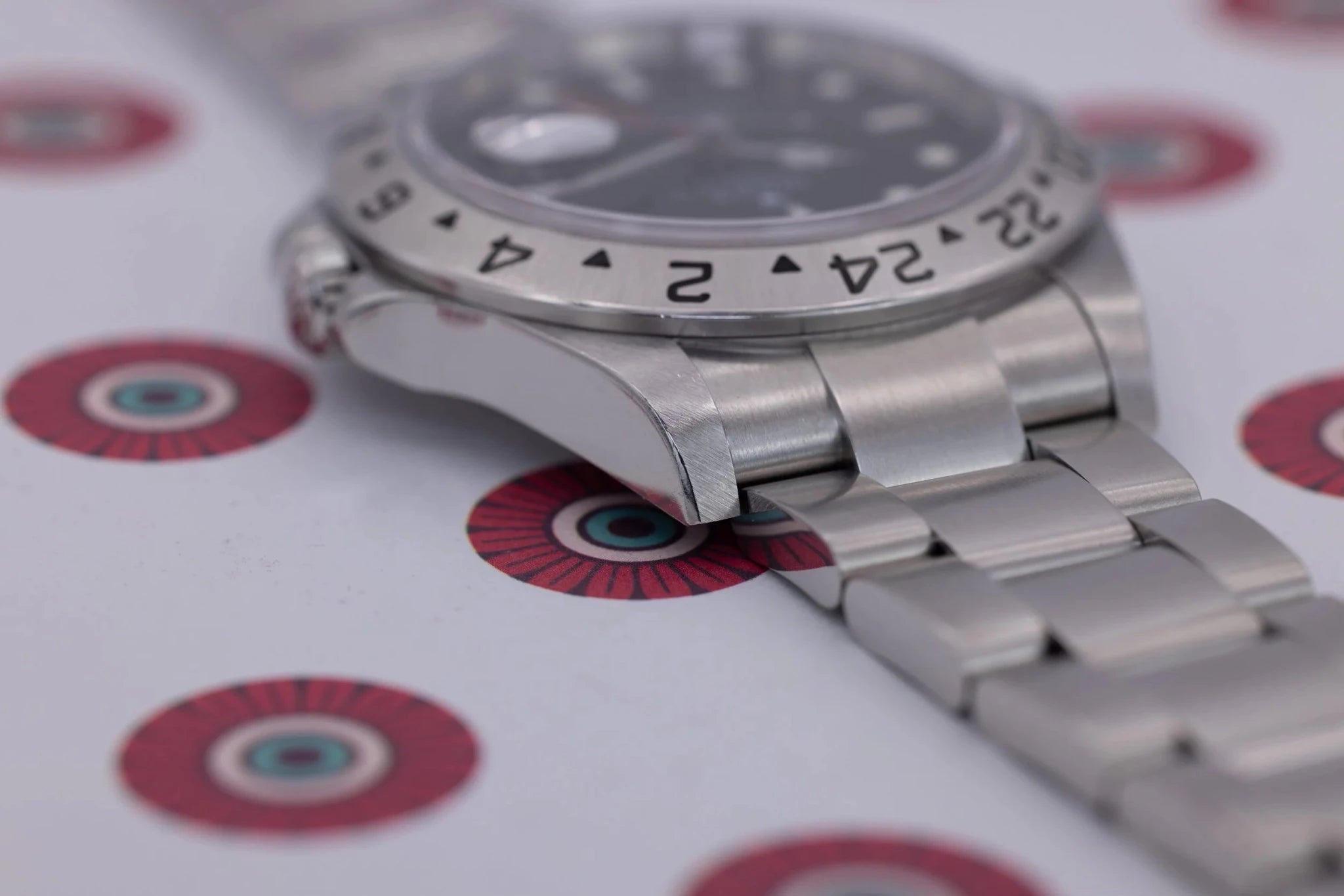 2007 Rolex Explorer II Ref. 16570 | No-Holes Case | Box and Papers - Sierra Time Co