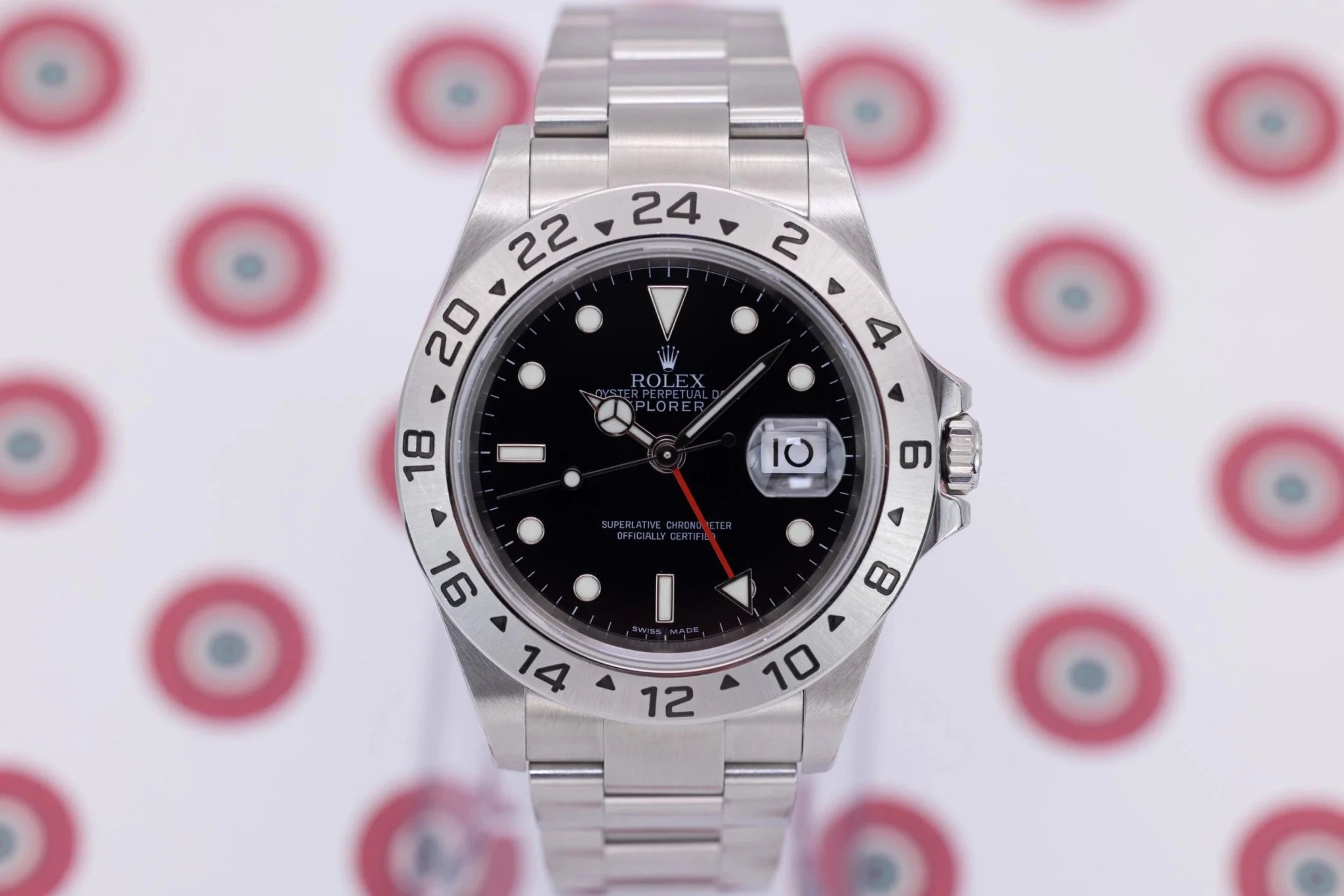 2007 Rolex Explorer II Ref. 16570 | No-Holes Case | Box and Papers - Sierra Time Co