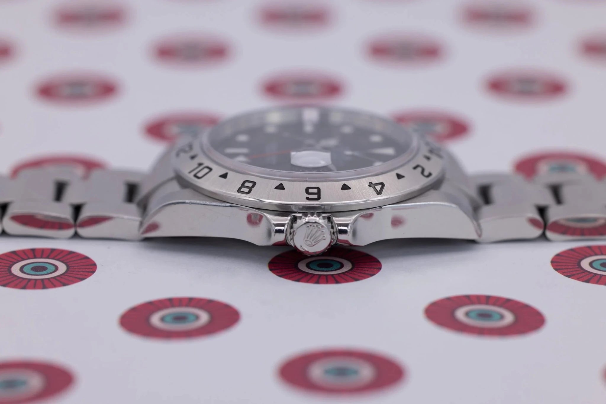 2007 Rolex Explorer II Ref. 16570 | No-Holes Case | Box and Papers - Sierra Time Co