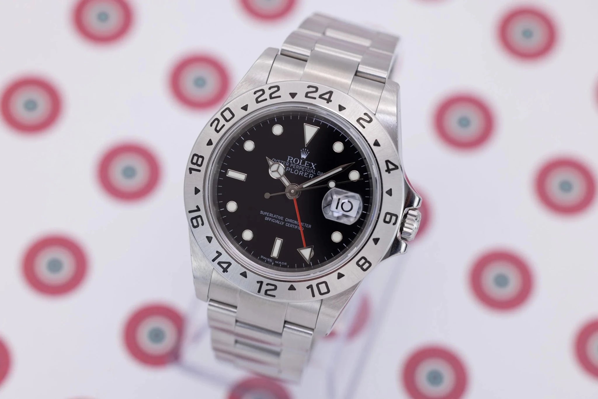 2007 Rolex Explorer II Ref. 16570 | No-Holes Case | Box and Papers - Sierra Time Co