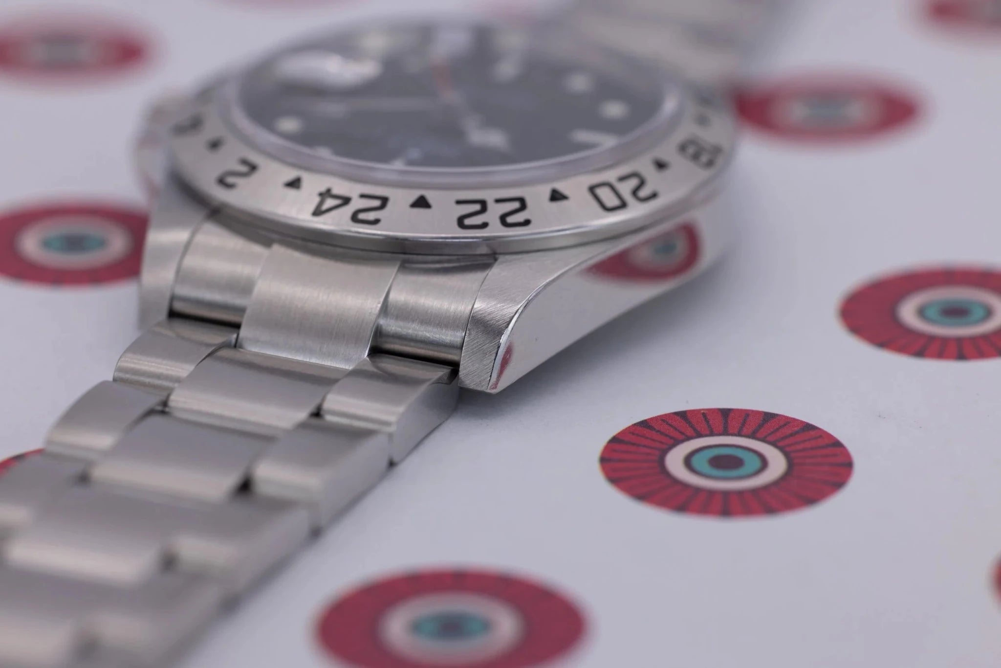 2007 Rolex Explorer II Ref. 16570 | No-Holes Case | Box and Papers - Sierra Time Co