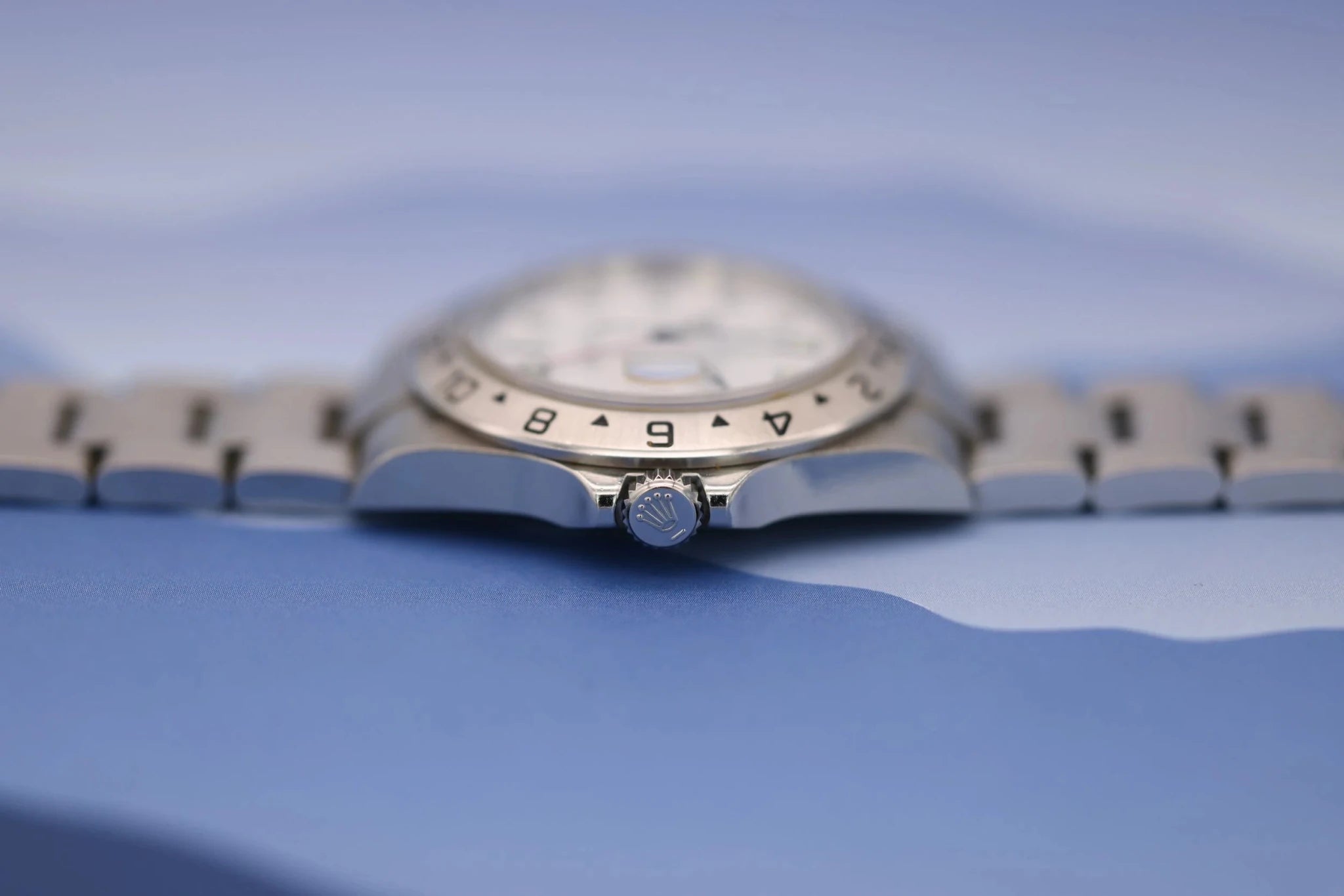 2007 Rolex Explorer II Ref. 16570 Polar | No-Holes Case | Box and Papers - Sierra Time Co