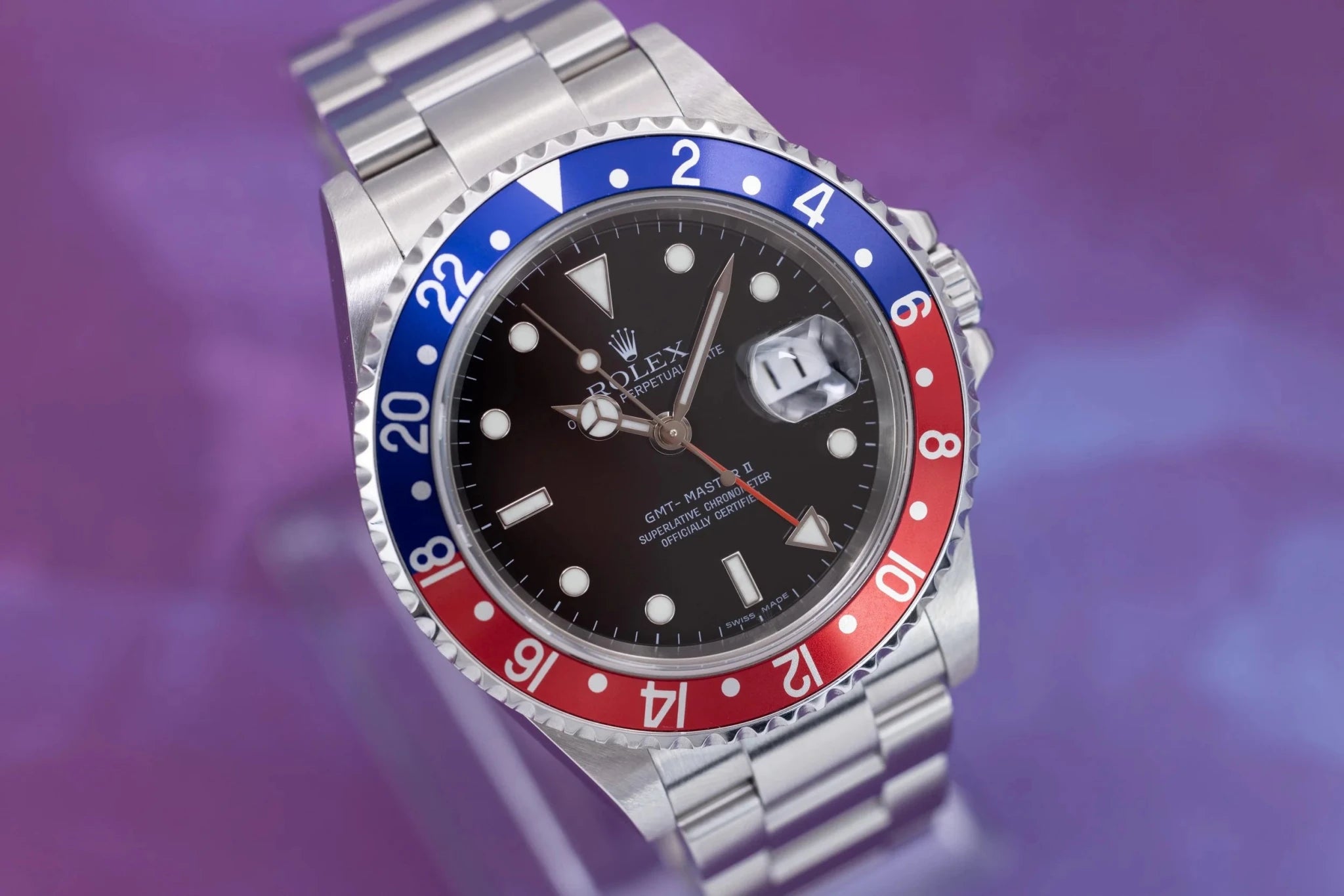 2007 Rolex GMT Master II Ref. 16710 Pepsi | Box and Papers - Sierra Time Co