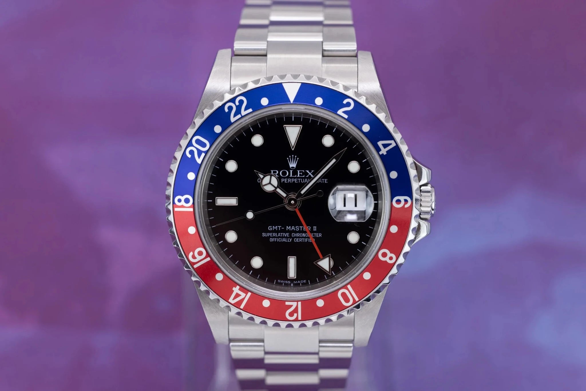 2007 Rolex GMT Master II Ref. 16710 Pepsi | Box and Papers - Sierra Time Co