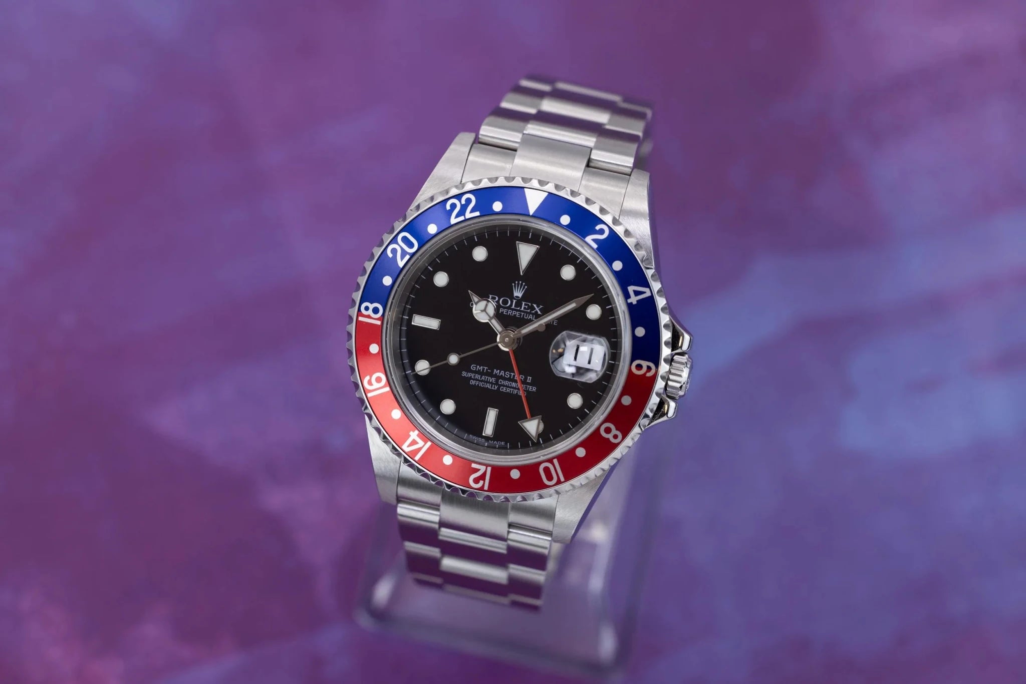 2007 Rolex GMT Master II Ref. 16710 Pepsi | Box and Papers - Sierra Time Co