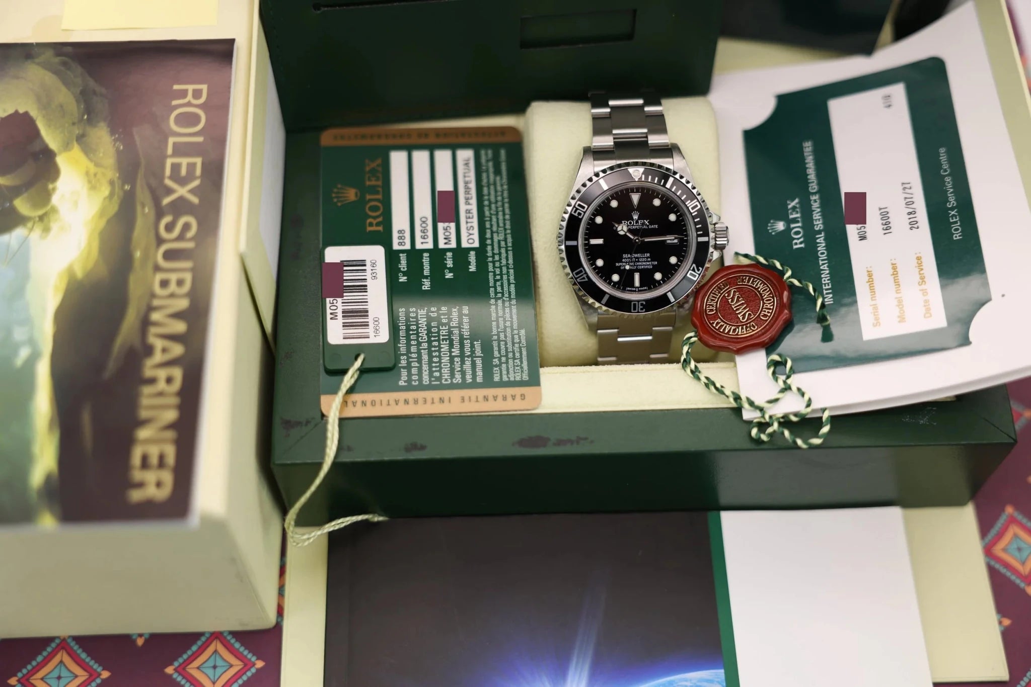 2007 Rolex Sea-Dweller Ref. 16600 | Mint Condition | Box and Papers - Sierra Time Co