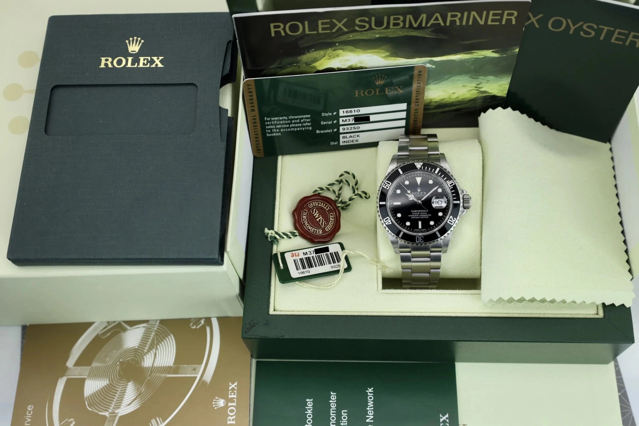 2007 Rolex Submariner Ref. 16610 | Full Set - Sierra Time Co