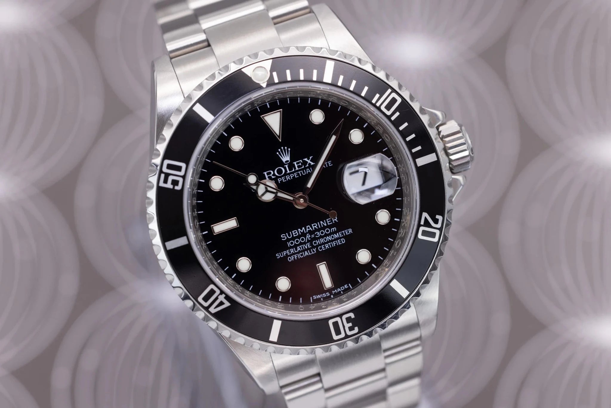 2007 Rolex Submariner Ref. 16610 | No-Holes Case | Super Set - Sierra Time Co
