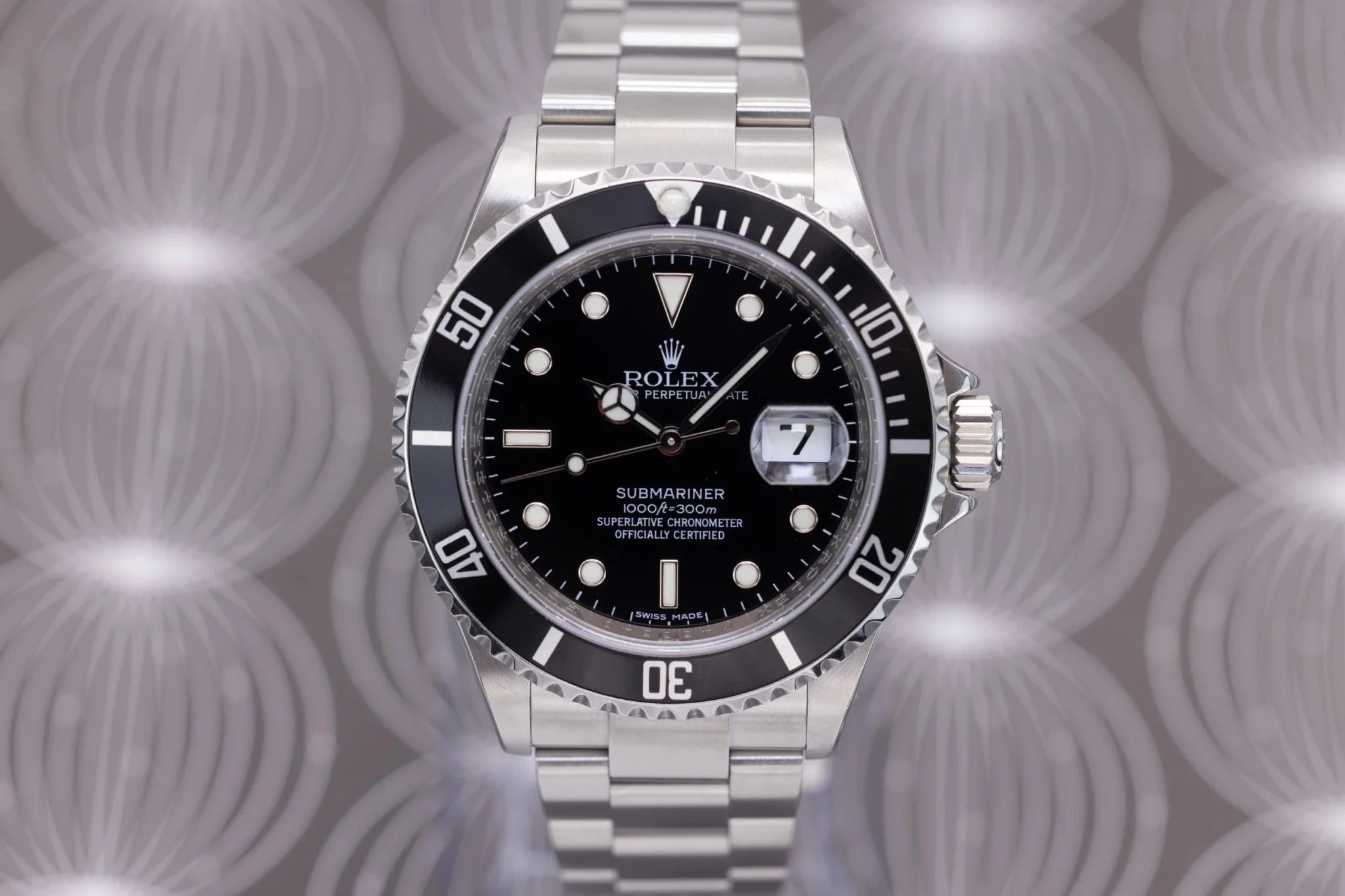 2007 Rolex Submariner Ref. 16610 | No-Holes Case | Super Set - Sierra Time Co