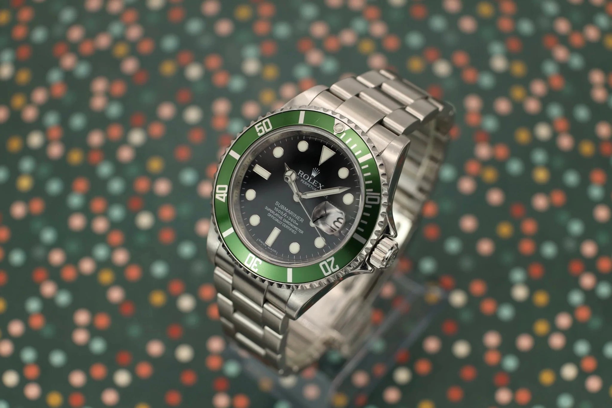2007 Rolex Submariner Ref. 16610LV Kermit - Sierra Time Co