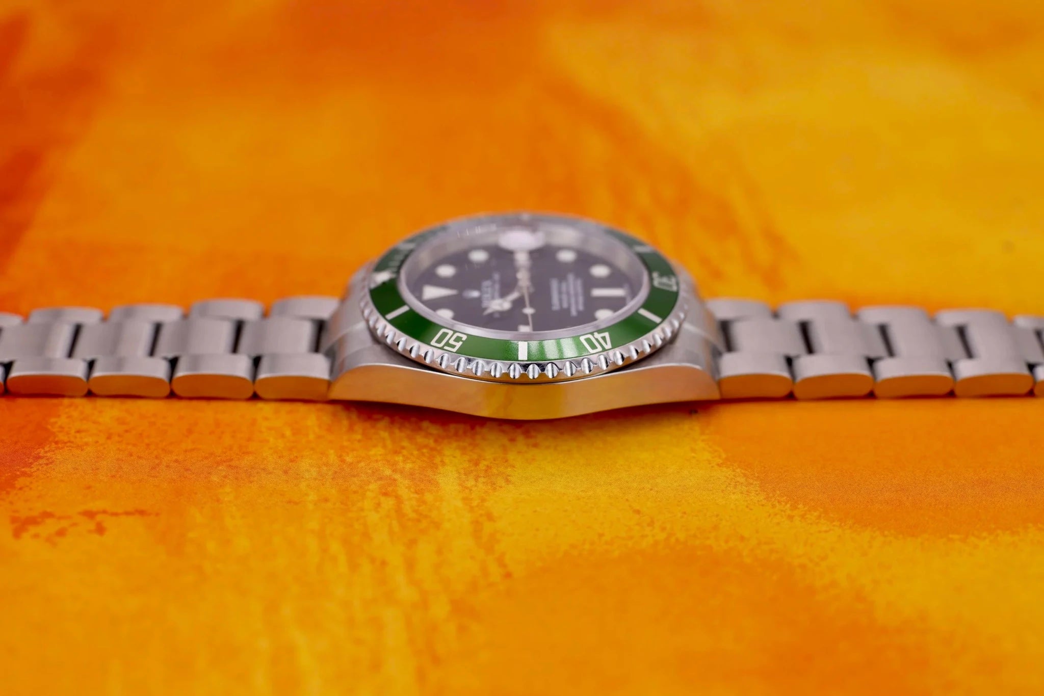 2007 Rolex Submariner Ref. 16610LV Kermit | Box and Papers - Sierra Time Co