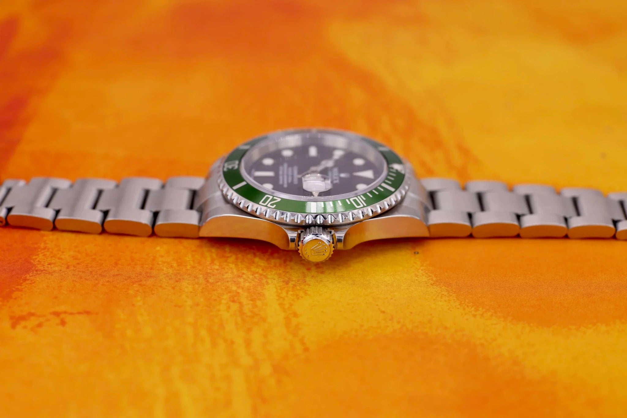 2007 Rolex Submariner Ref. 16610LV Kermit | Box and Papers - Sierra Time Co