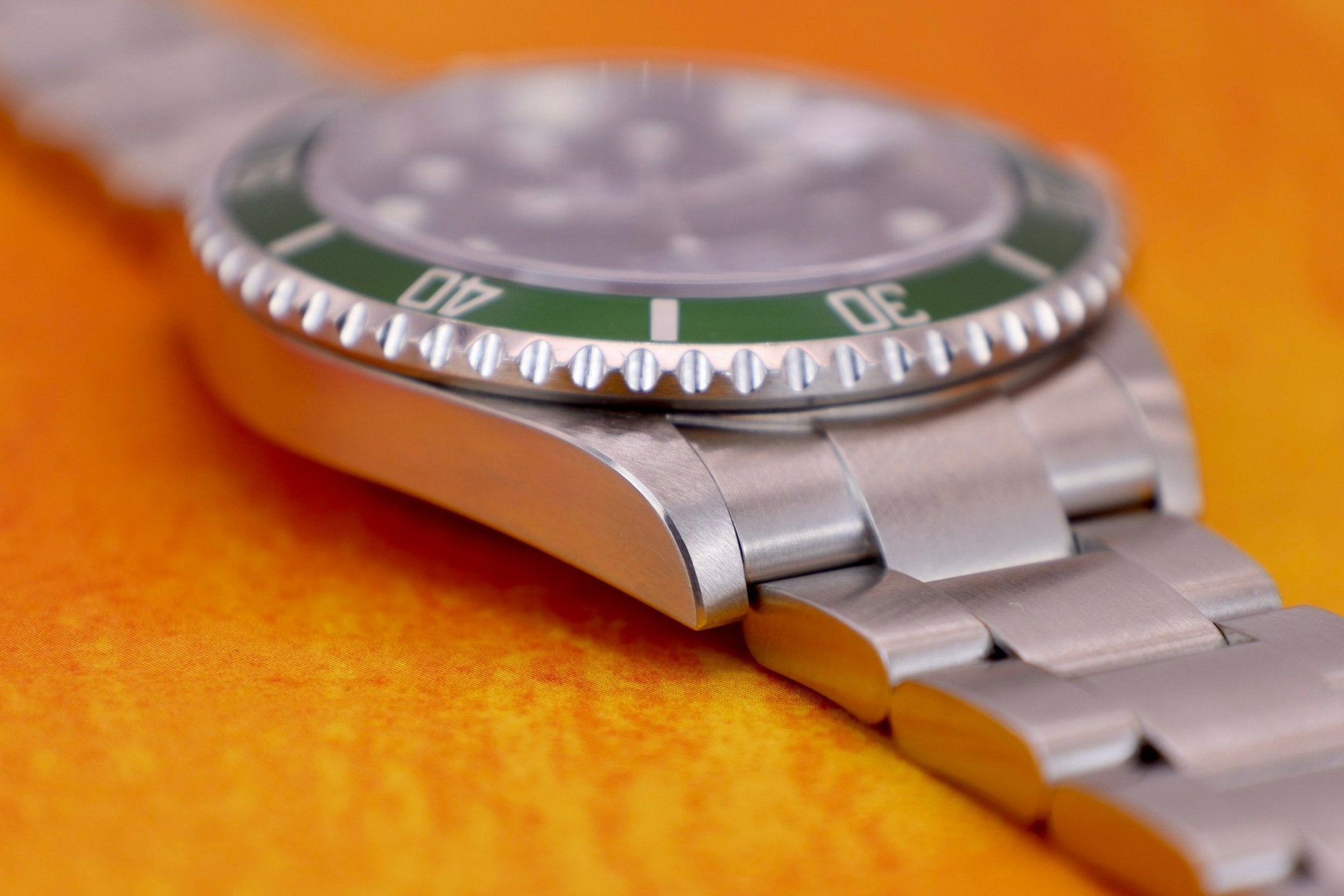 2007 Rolex Submariner Ref. 16610LV Kermit | Box and Papers - Sierra Time Co