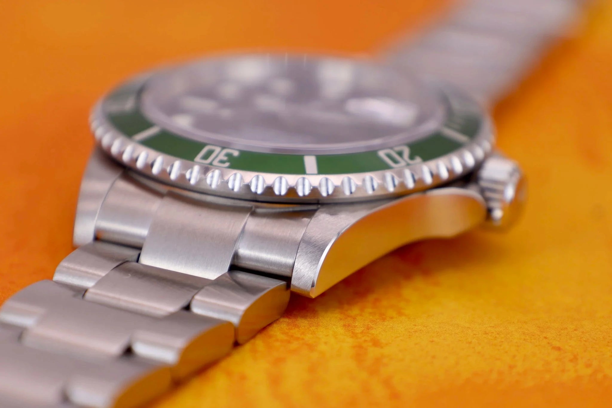 2007 Rolex Submariner Ref. 16610LV Kermit | Box and Papers - Sierra Time Co