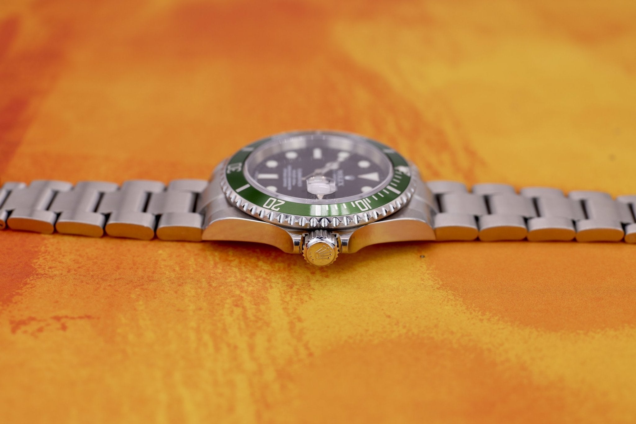 2007 Rolex Submariner Ref. 16610LV Kermit | Box and Papers - Sierra Time Co
