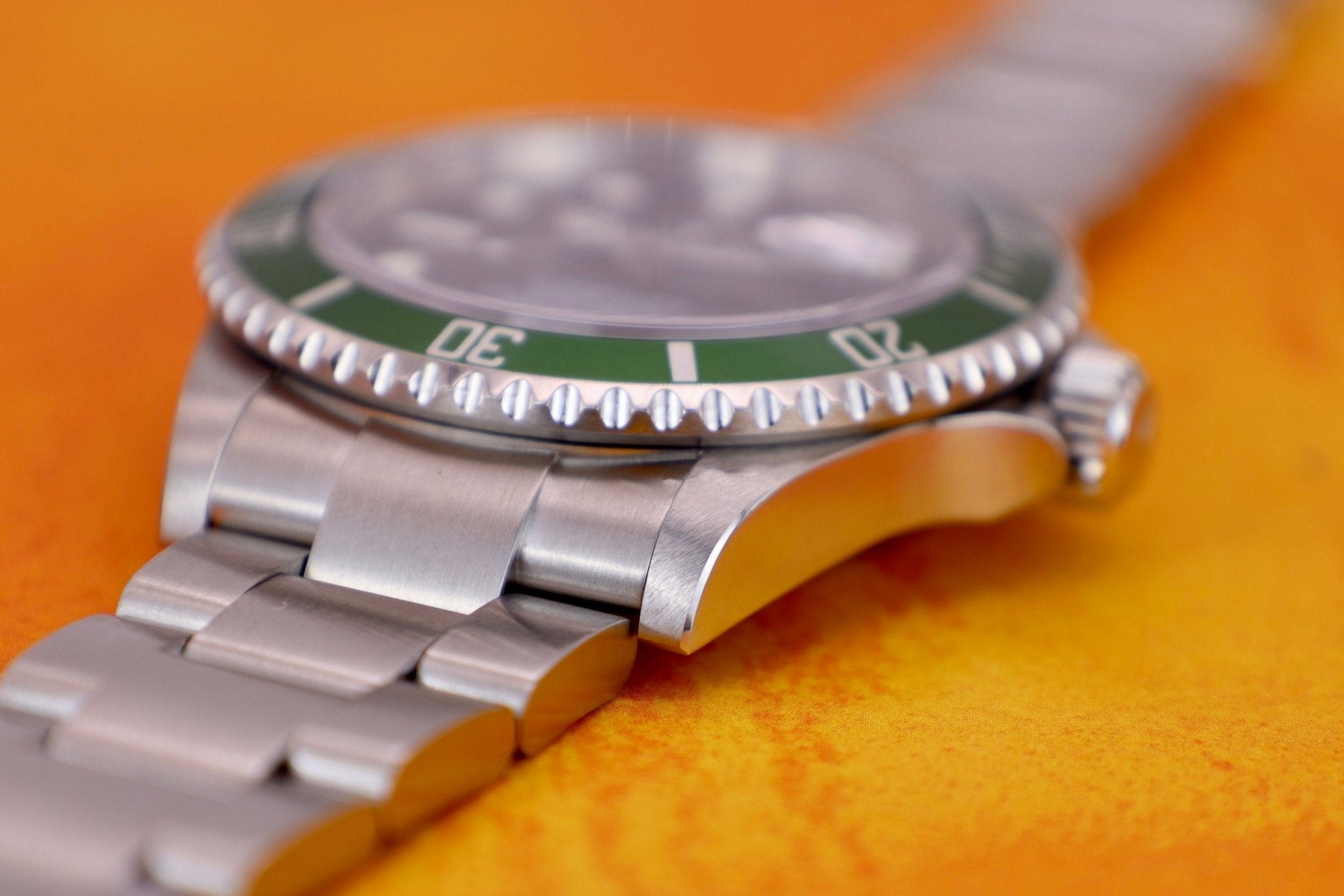 2007 Rolex Submariner Ref. 16610LV Kermit | Box and Papers - Sierra Time Co