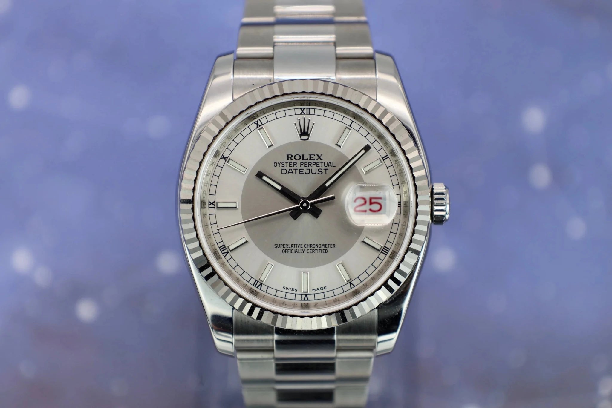 2008 Rolex Datejust Ref. 116234 | Tuxedo Dial | Papers - Sierra Time Co